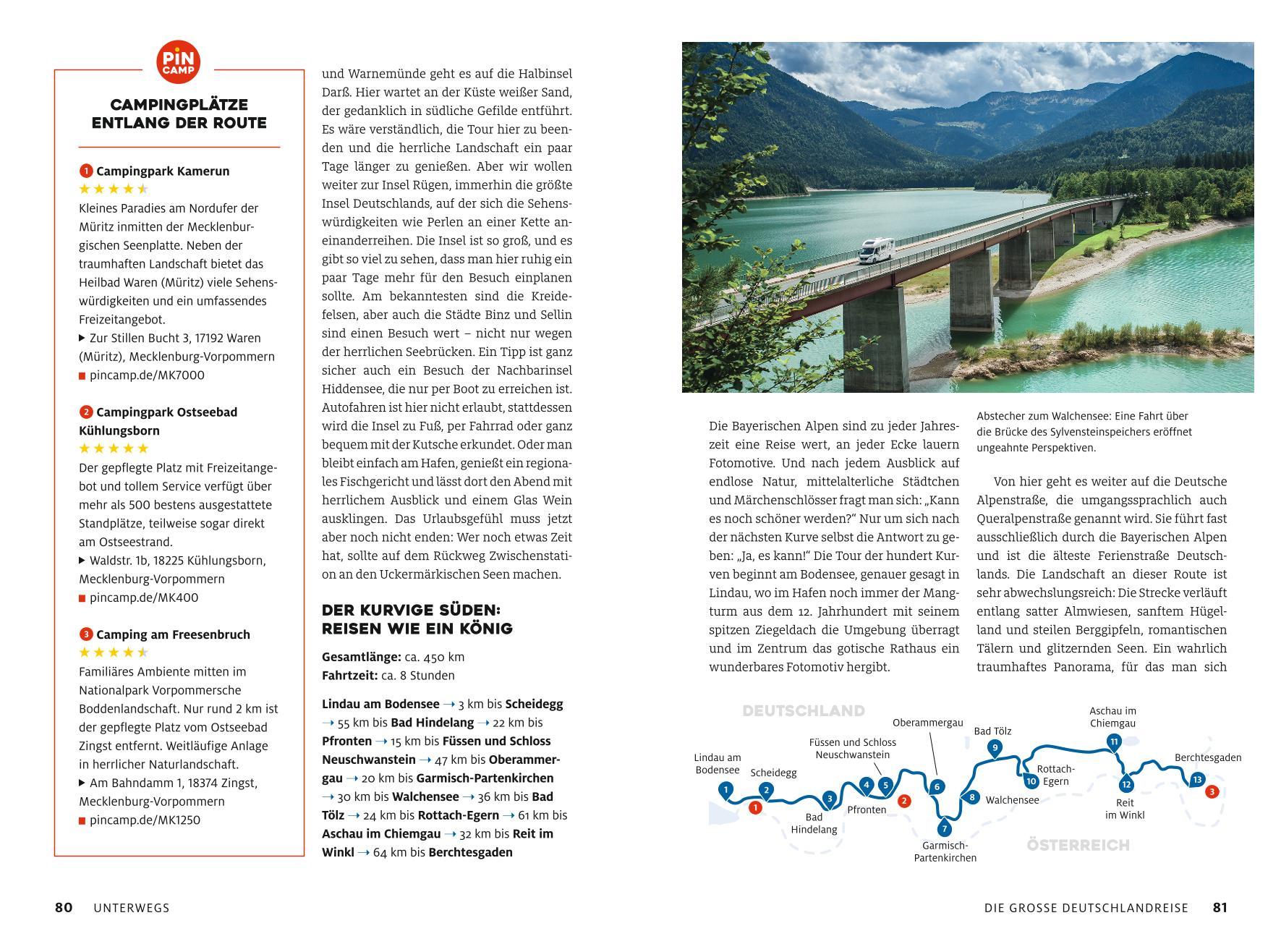 Beispielinhalt (Bild) Die Campingbibel