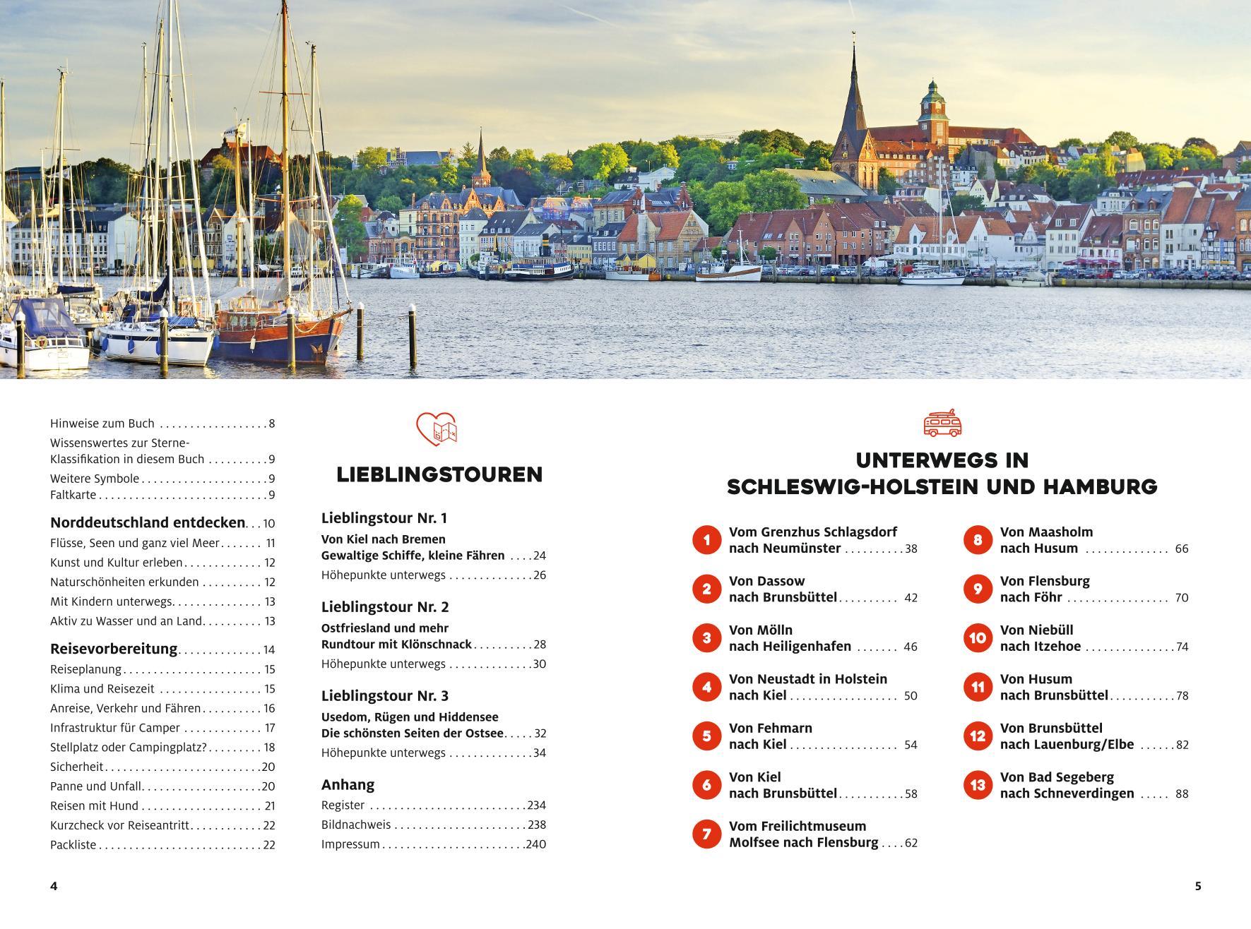 Beispielinhalt (Bild) Yes we camp! Wohnmobil-Touren durch Norddeutschland