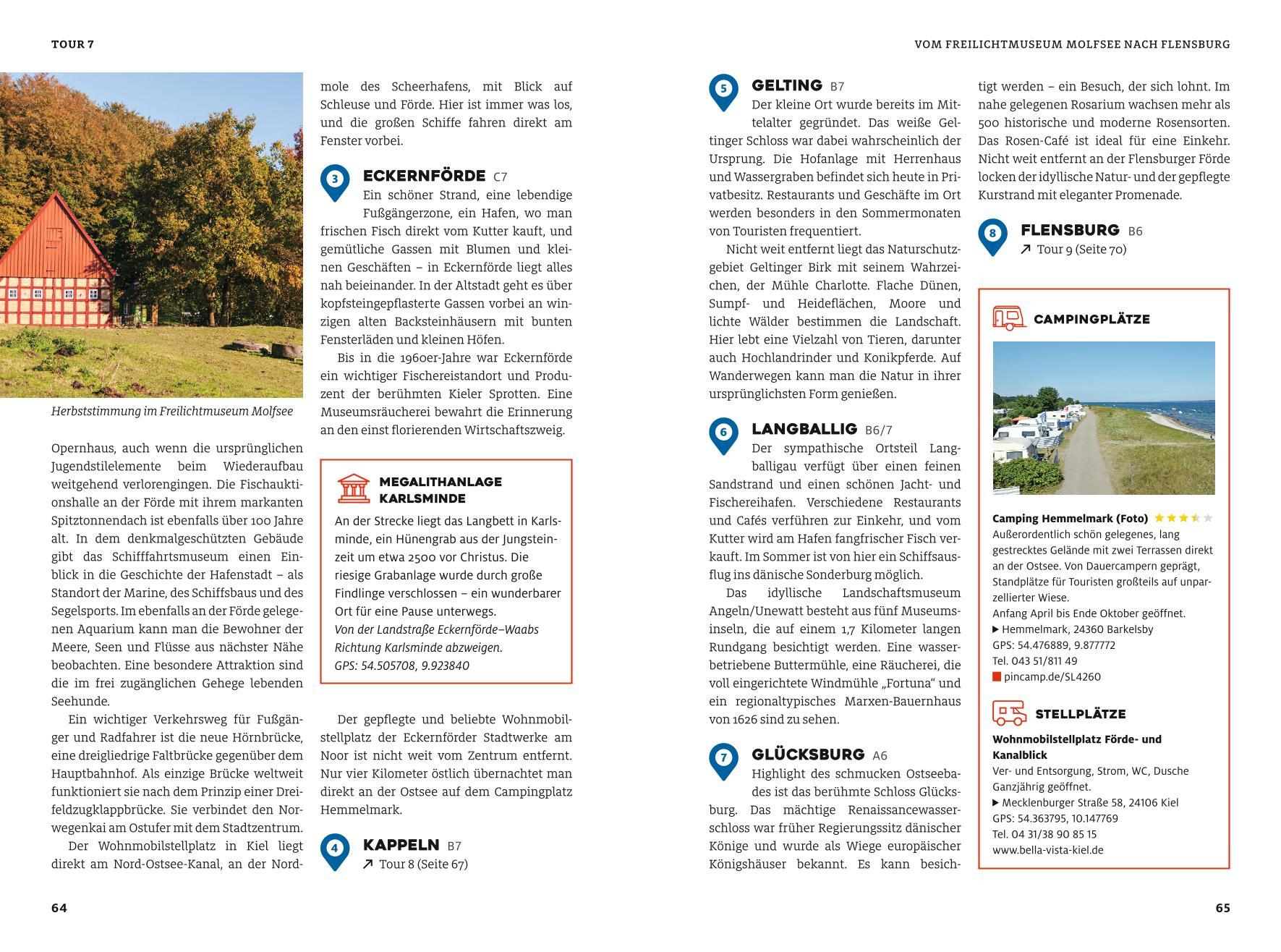 Beispielinhalt (Bild) Yes we camp! Wohnmobil-Touren durch Norddeutschland