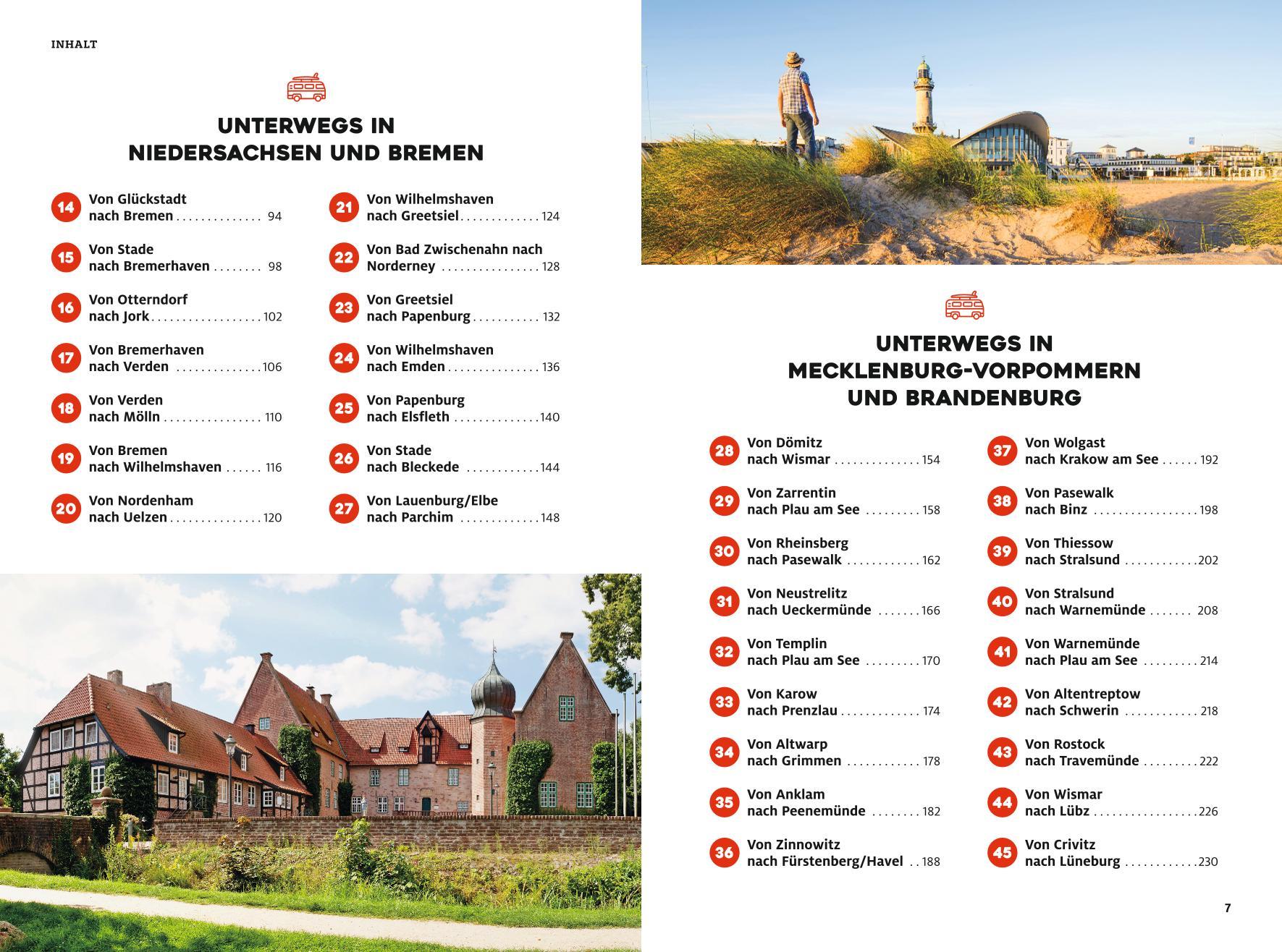 Beispielinhalt (Bild) Yes we camp! Wohnmobil-Touren durch Norddeutschland