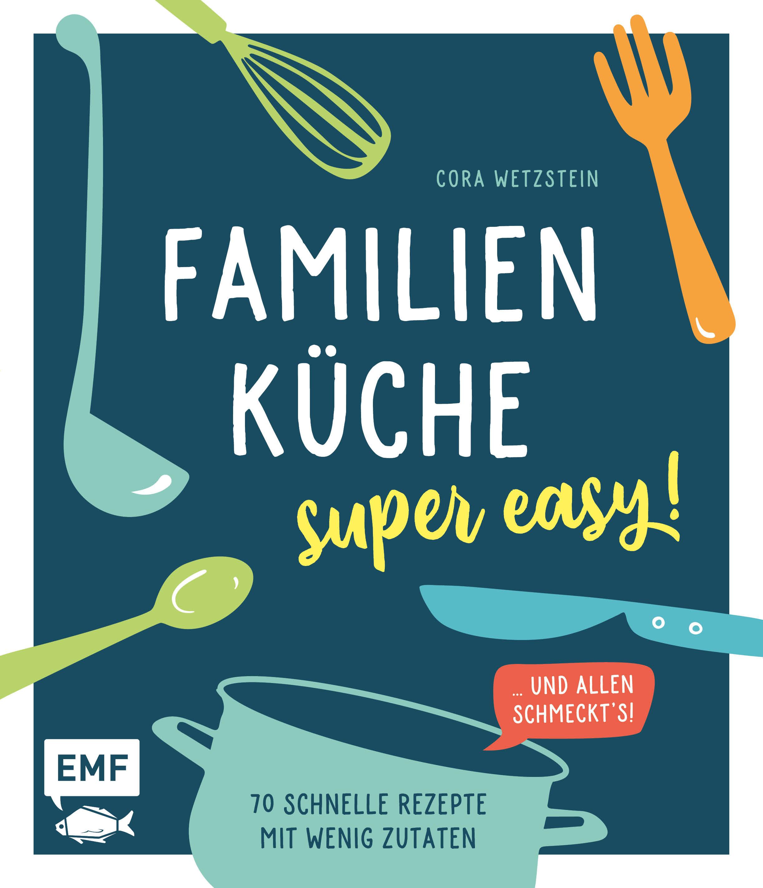 Vorderes Coverbild Familienküche - super easy!