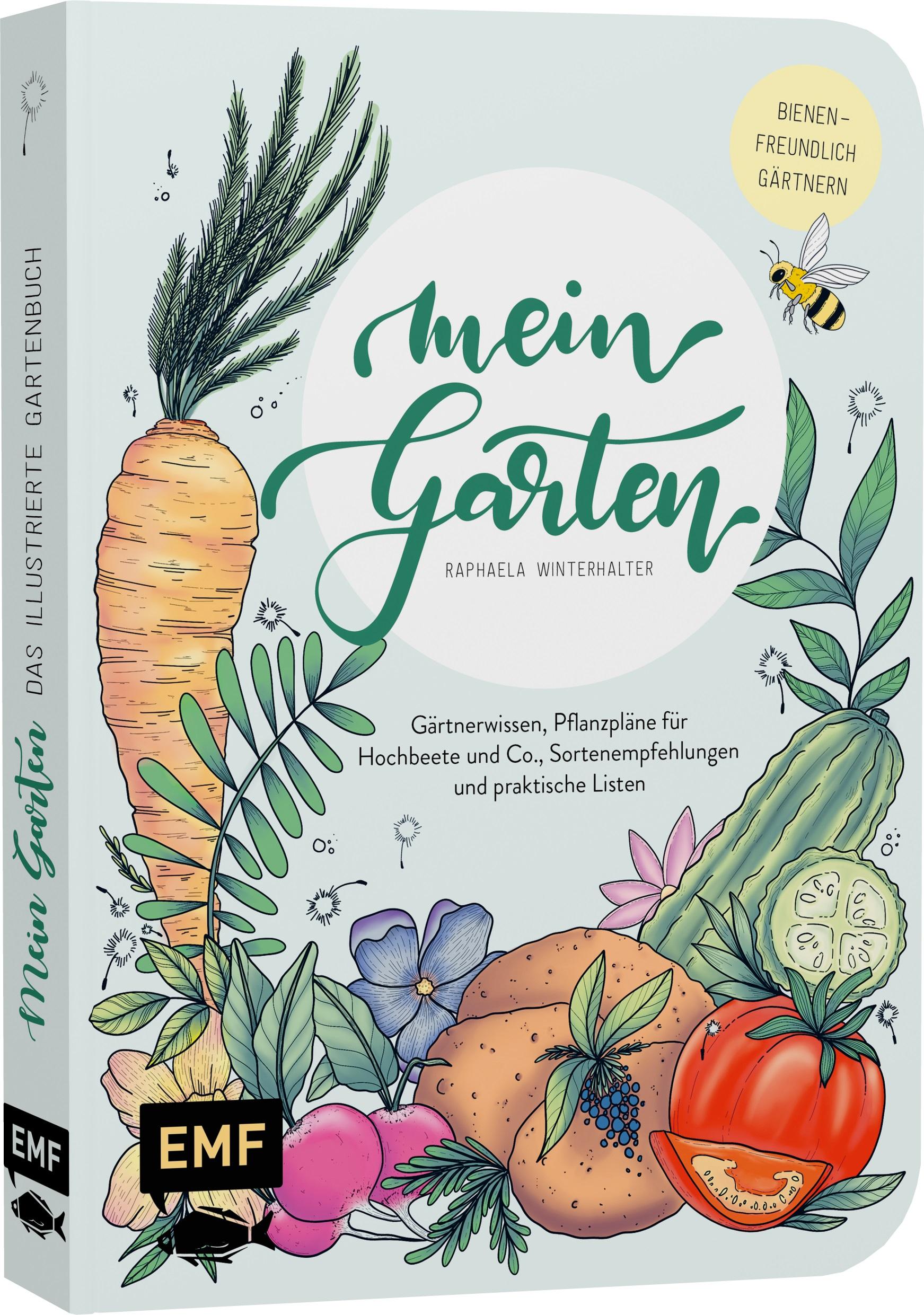 Vorderes Coverbild Mein Garten - Das illustrierte Gartenbuch