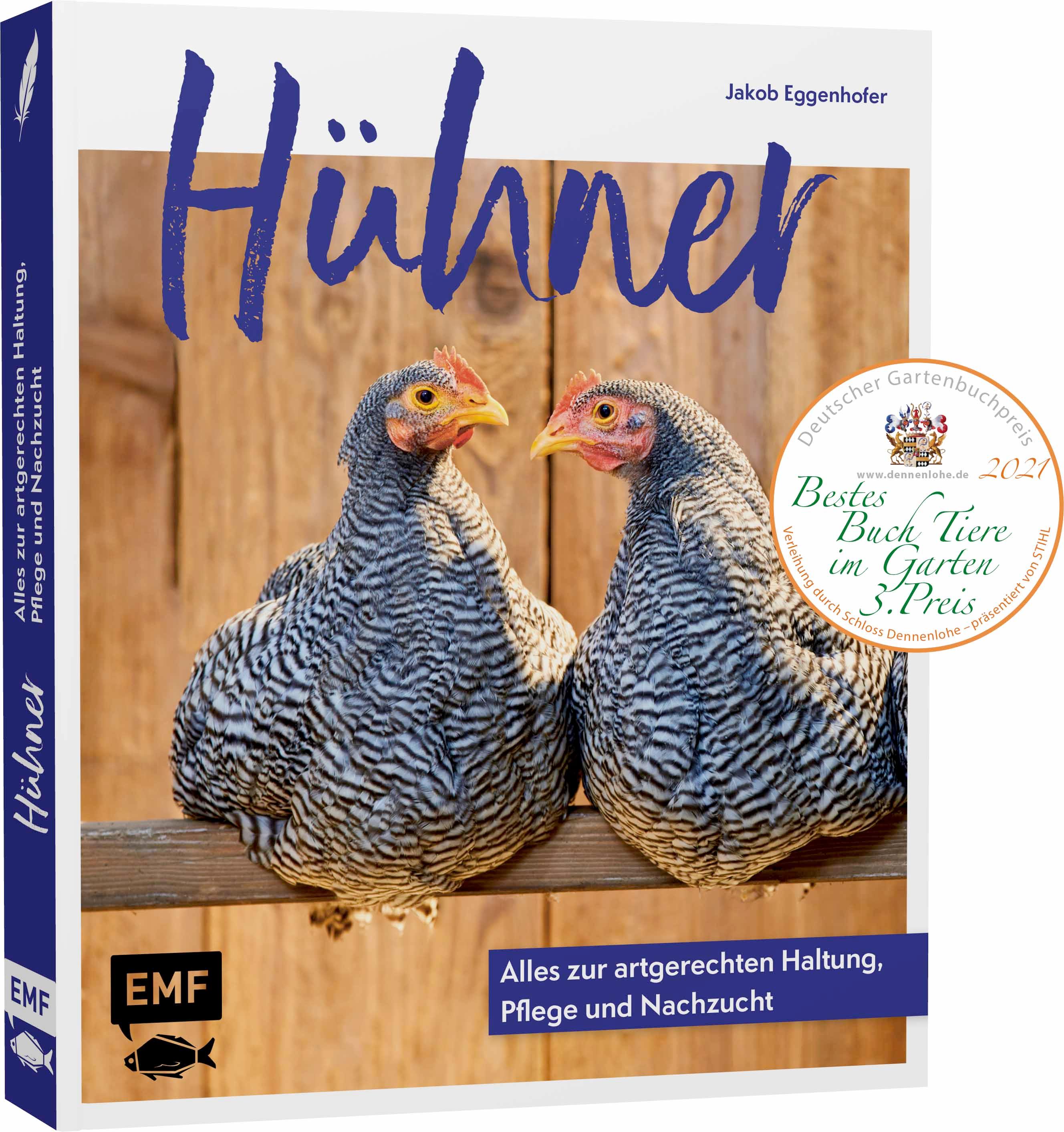 Vorderes Coverbild Hühner: Alles zur artgerechten Haltung, Pflege und Nachzucht