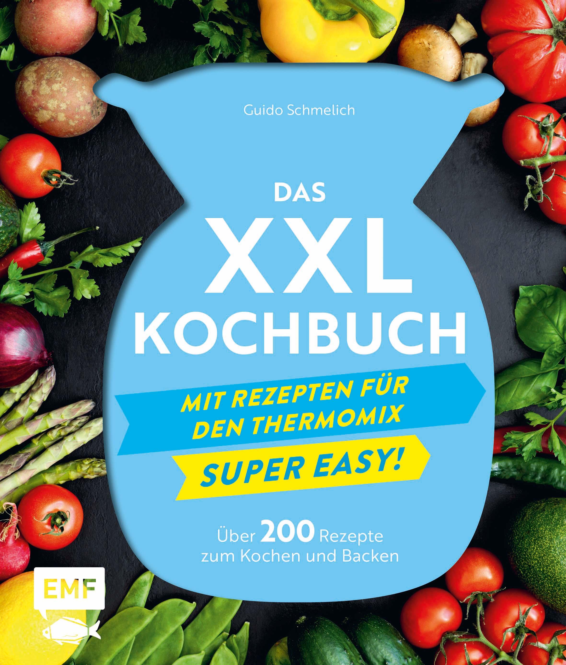 Vorderes Coverbild Das XXL-Kochbuch mit Rezepten für den Thermomix - Supereasy