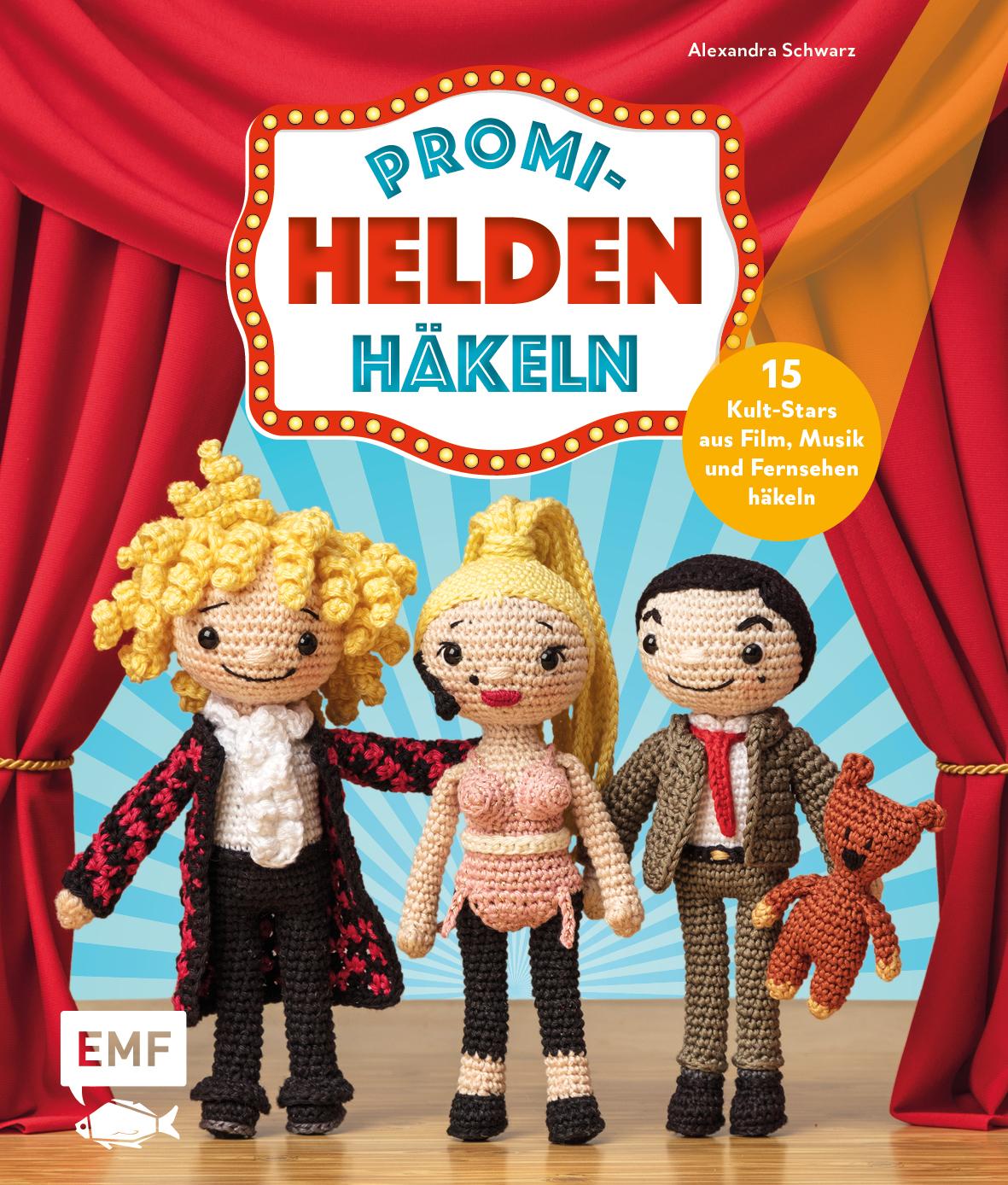 Vorderes Coverbild Promi-Helden häkeln