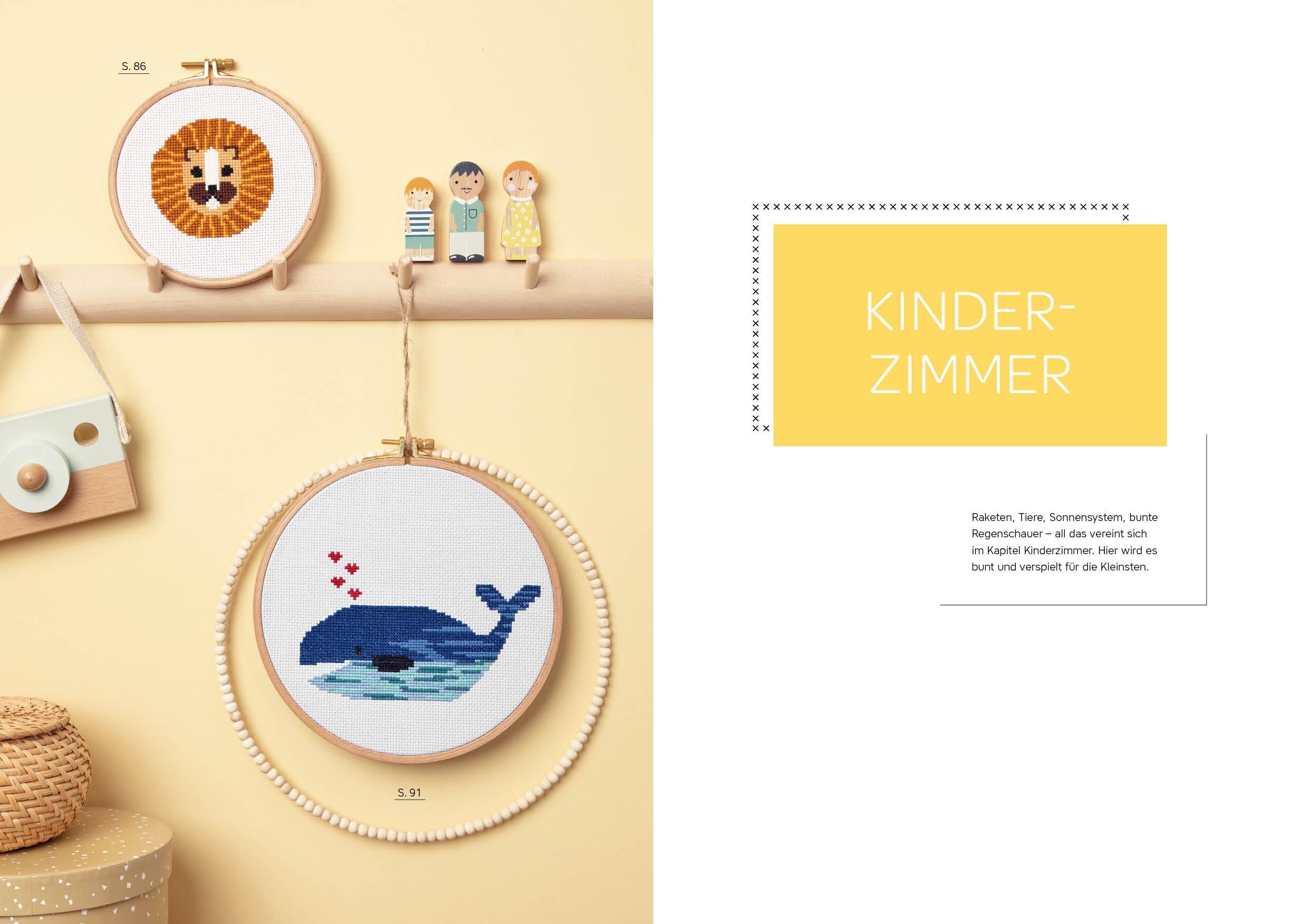 Beispielinhalt (Bild) 365 Stickmotive - Das Vorlagenbuch