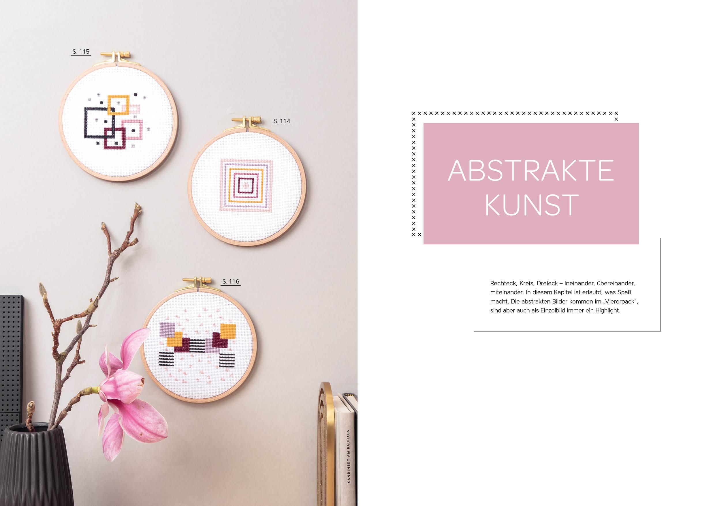 Beispielinhalt (Bild) 365 Stickmotive - Das Vorlagenbuch