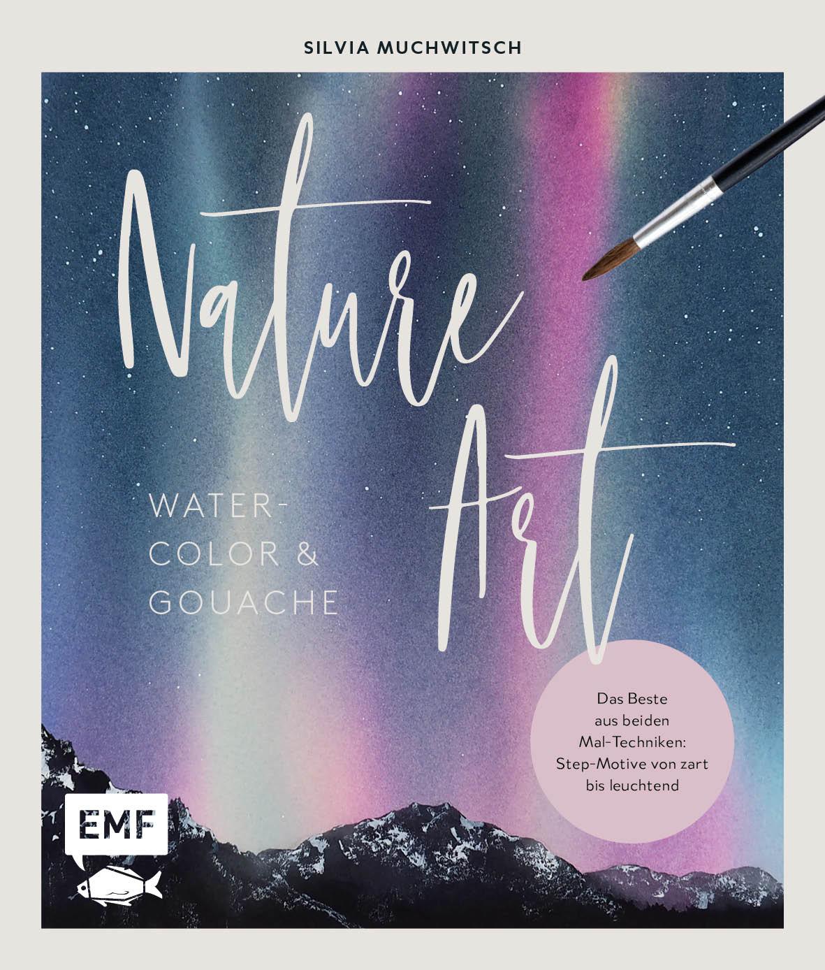 Vorderes Coverbild Nature Art: Watercolor und Gouache
