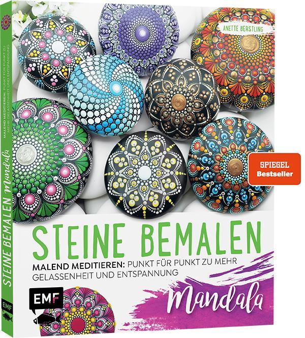 Vorderes Coverbild Steine bemalen - Mandala - Band 1