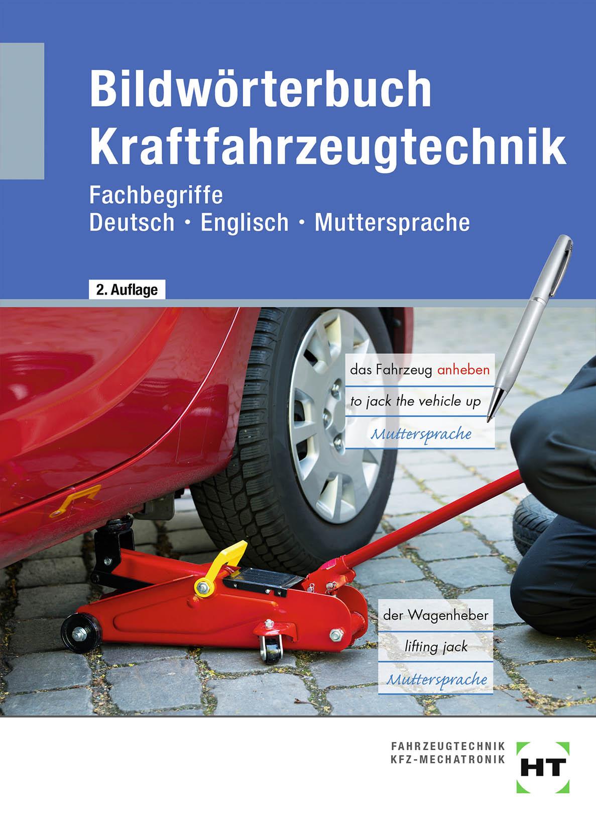 Vorderes Coverbild Bildwörterbuch Kraftfahrzeugtechnik