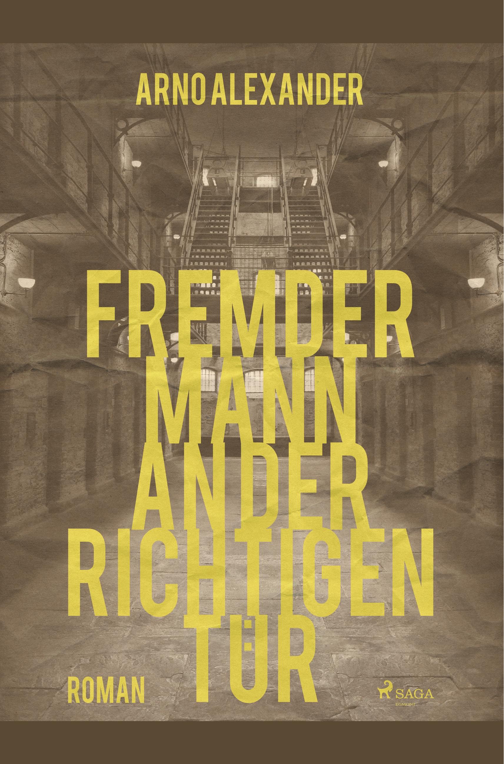 Vorderes Coverbild Fremder Mann an der richtigen Tür