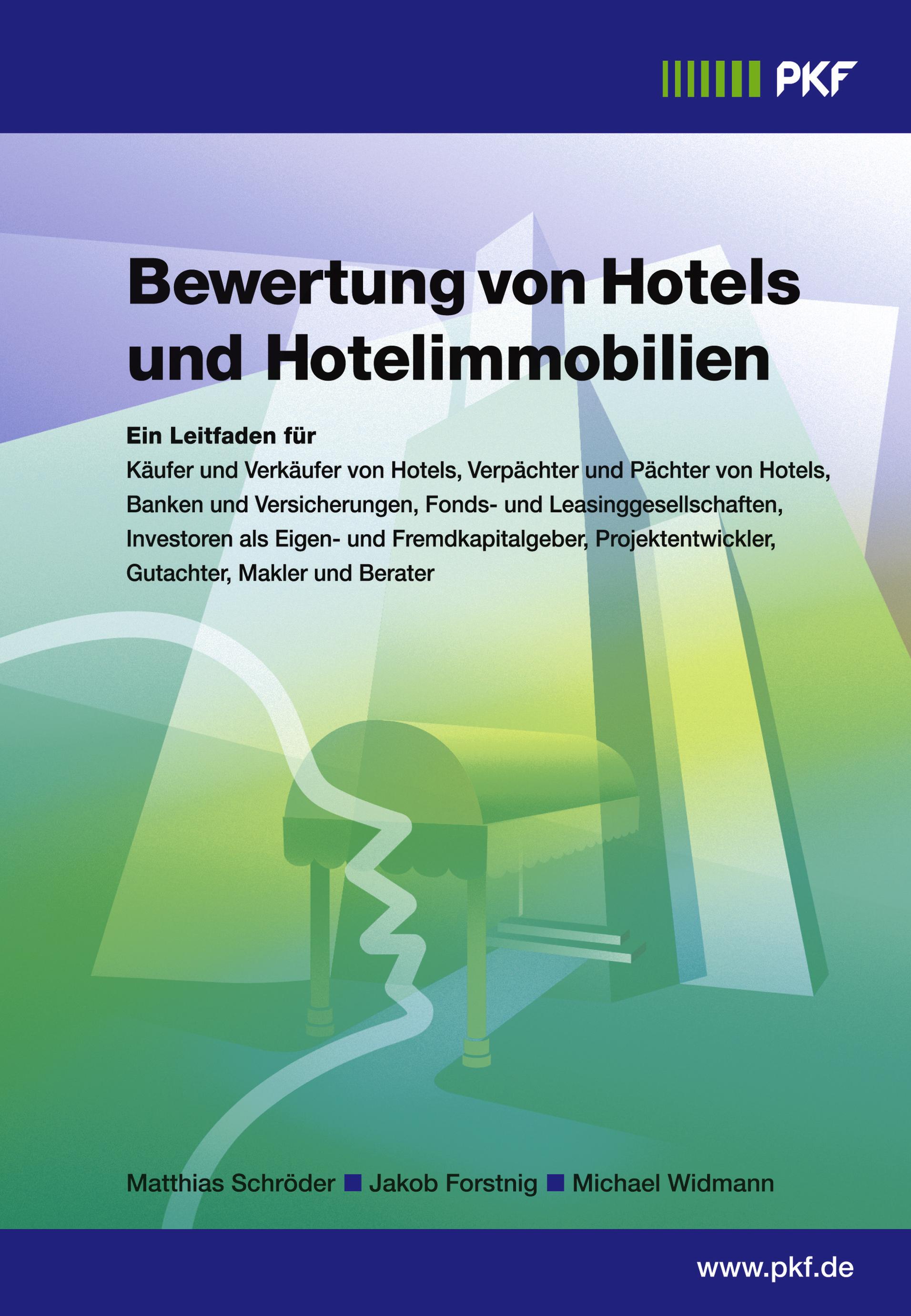 Vorderes Coverbild Bewertung von Hotels und Hotelimmobilien
