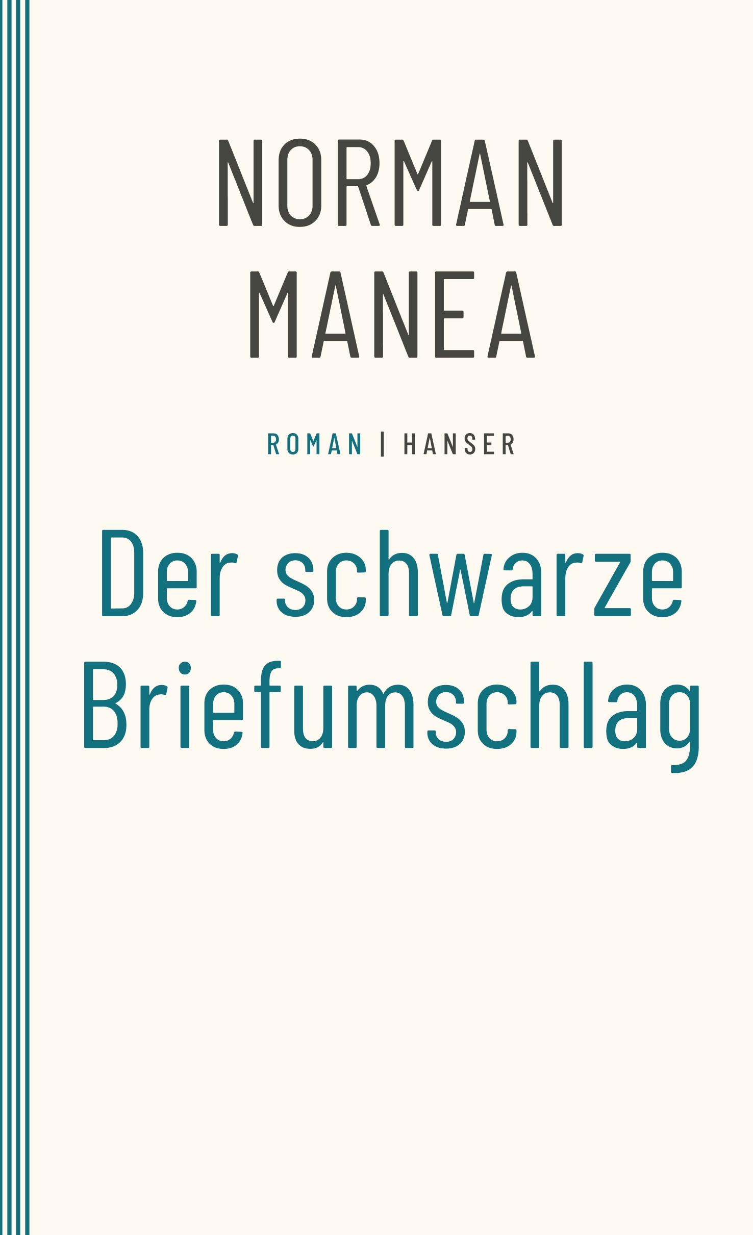 Vorderes Coverbild Der schwarze Briefumschlag