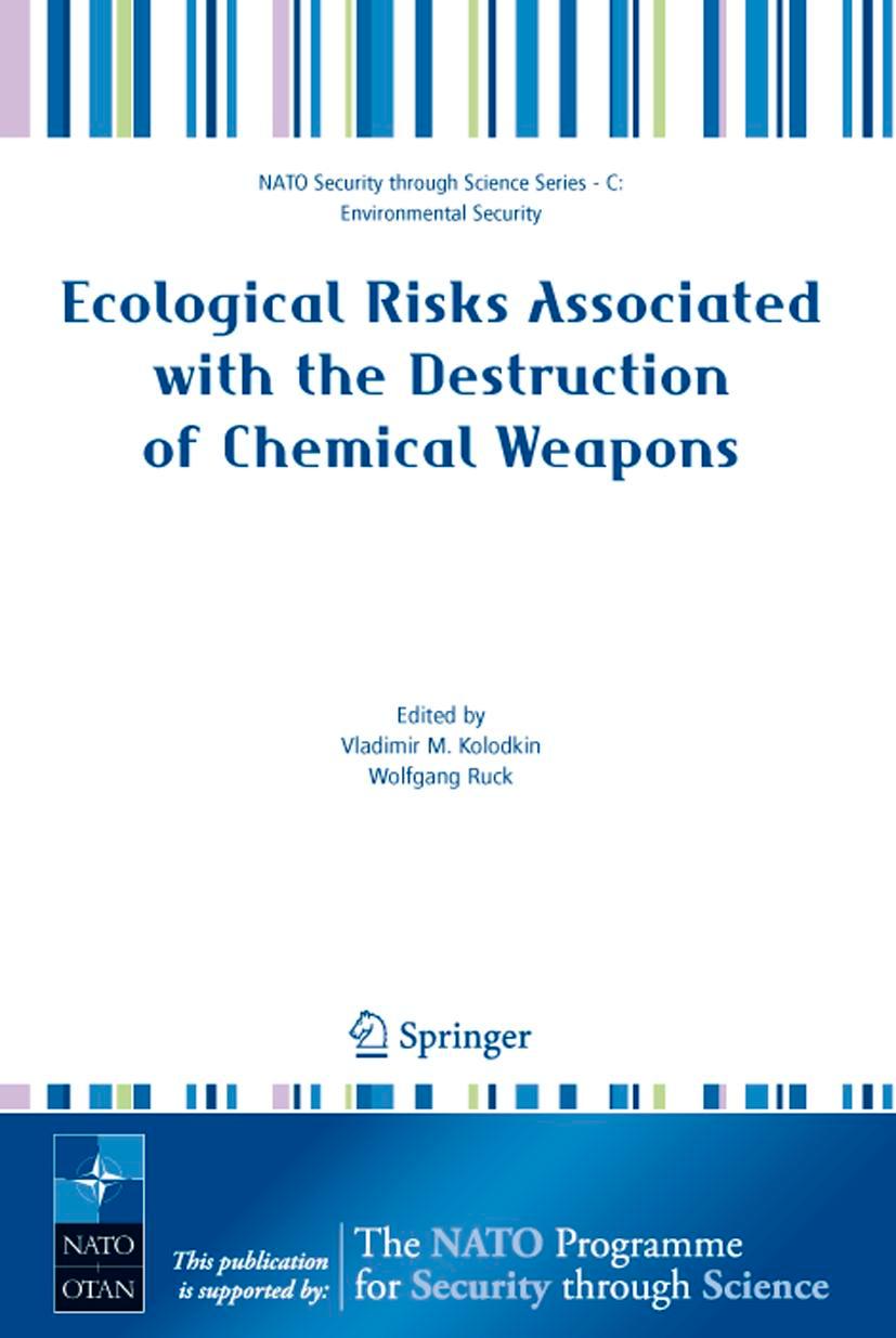 Vorderes Coverbild Ecological Risks Associated with the Destruction of Chemical Weapons