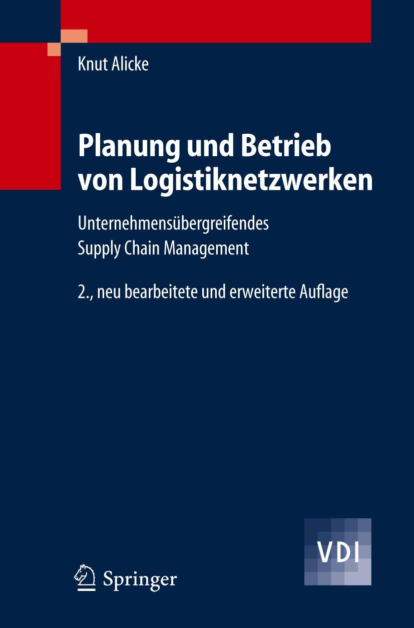 Vorderes Coverbild Planung und Betrieb von Logistiknetzwerken