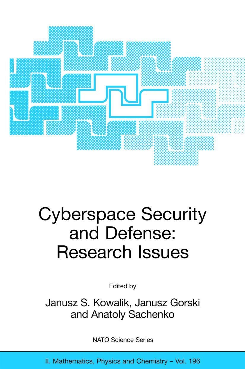 Vorderes Coverbild Cyberspace Security and Defense: Research Issues