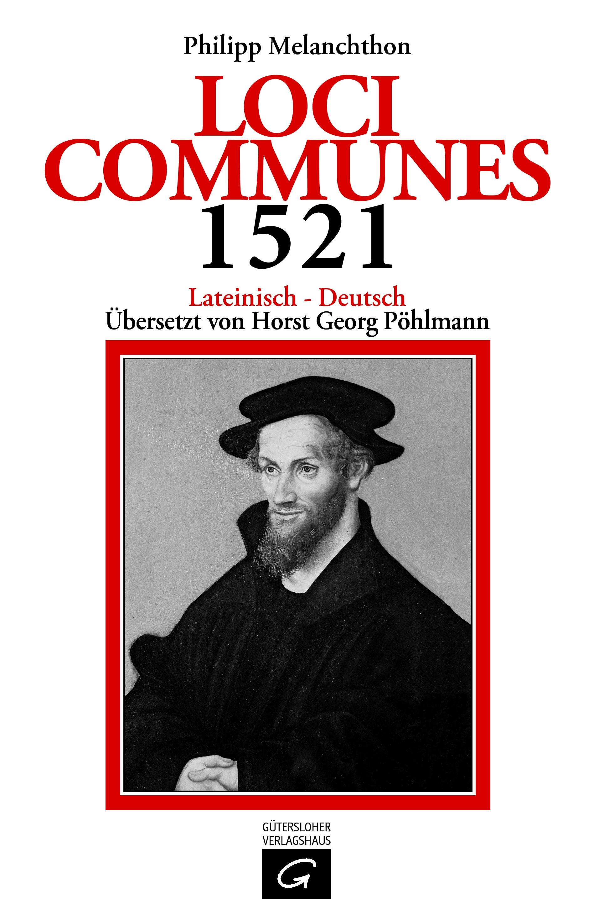 Vorderes Coverbild Loci Communes 1521