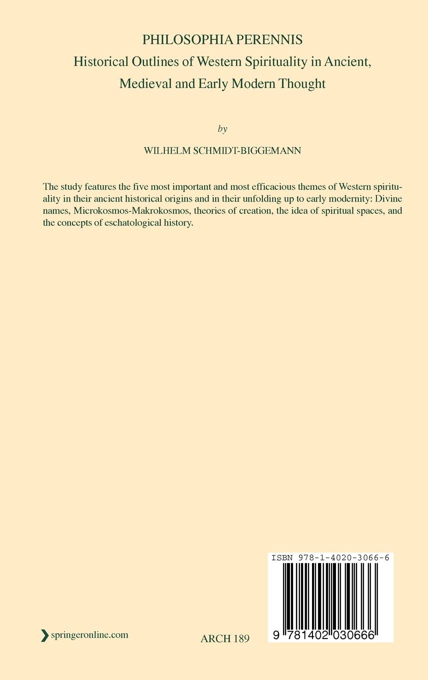 Rückseitencover Philosophia Perennis