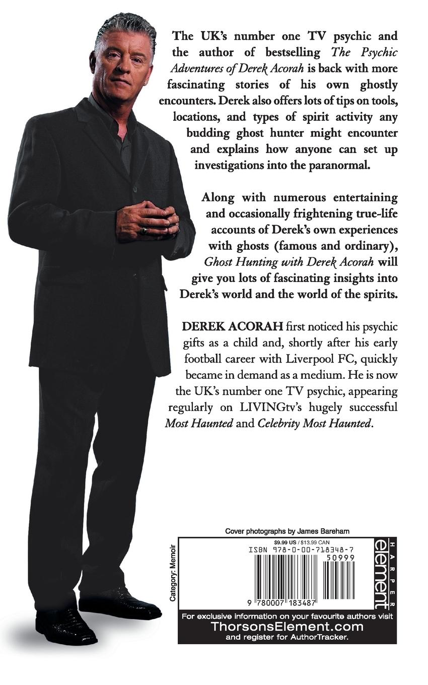 Rückseitencover Ghost Hunting with Derek Acorah
