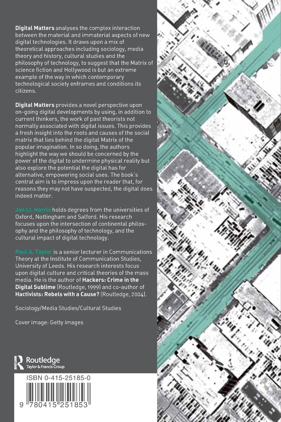 Rückseitencover Digital Matters