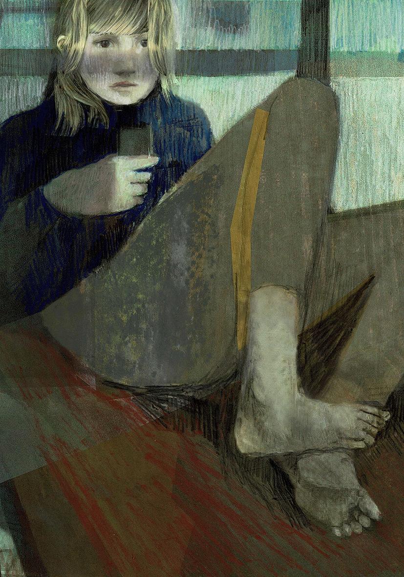 Beispielinhalt (Bild) Die Blaue Ritterin