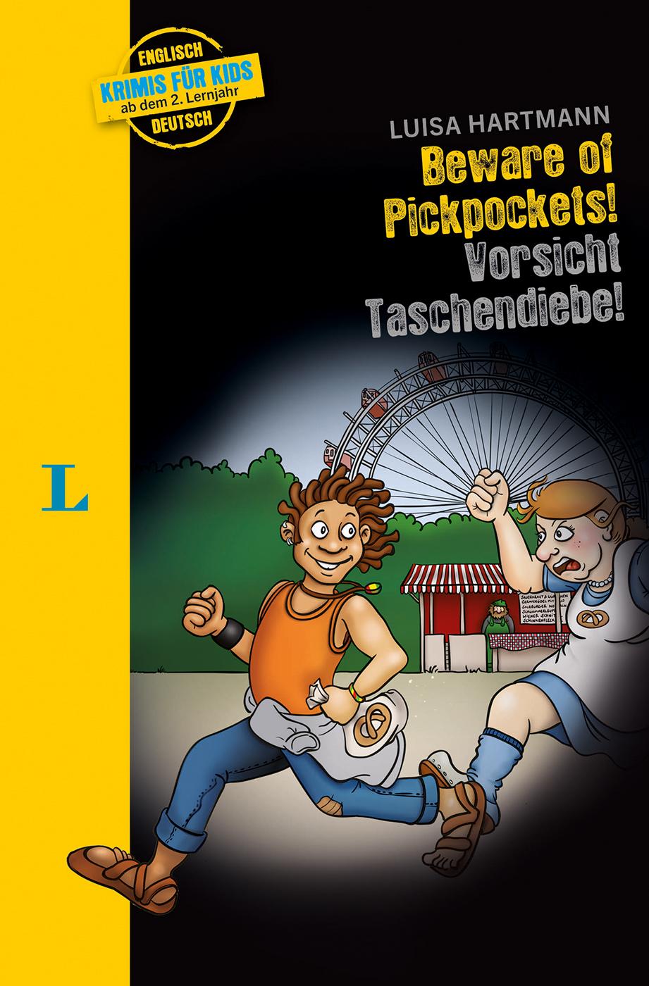 Vorderes Coverbild Langenscheidt Krimis für Kids - Beware of Pickpockets! - Vorsicht Taschendiebe!