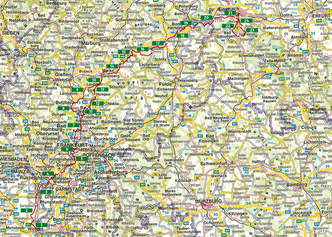 Beispielinhalt (Bild) Lutherweg 1521