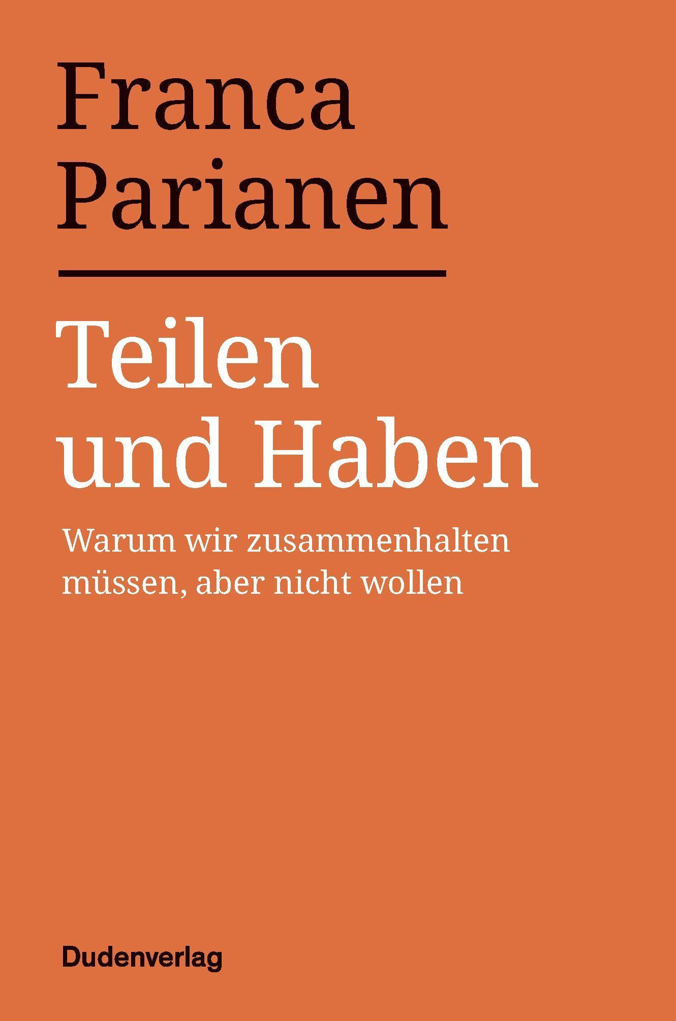 Vorderes Coverbild Teilen und Haben