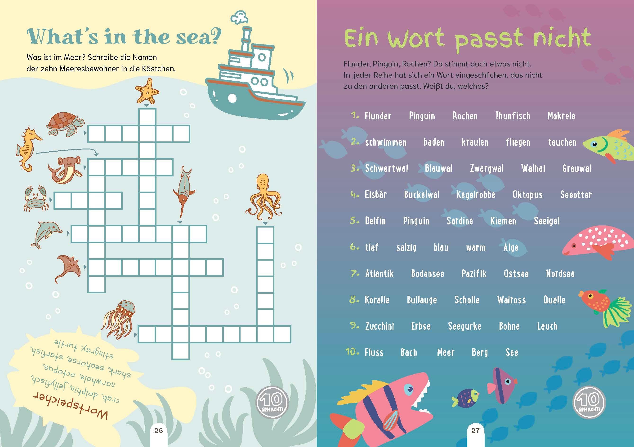 Beispielinhalt (Bild) Mach 10! Abenteuer Ozean - Ab 8 Jahren