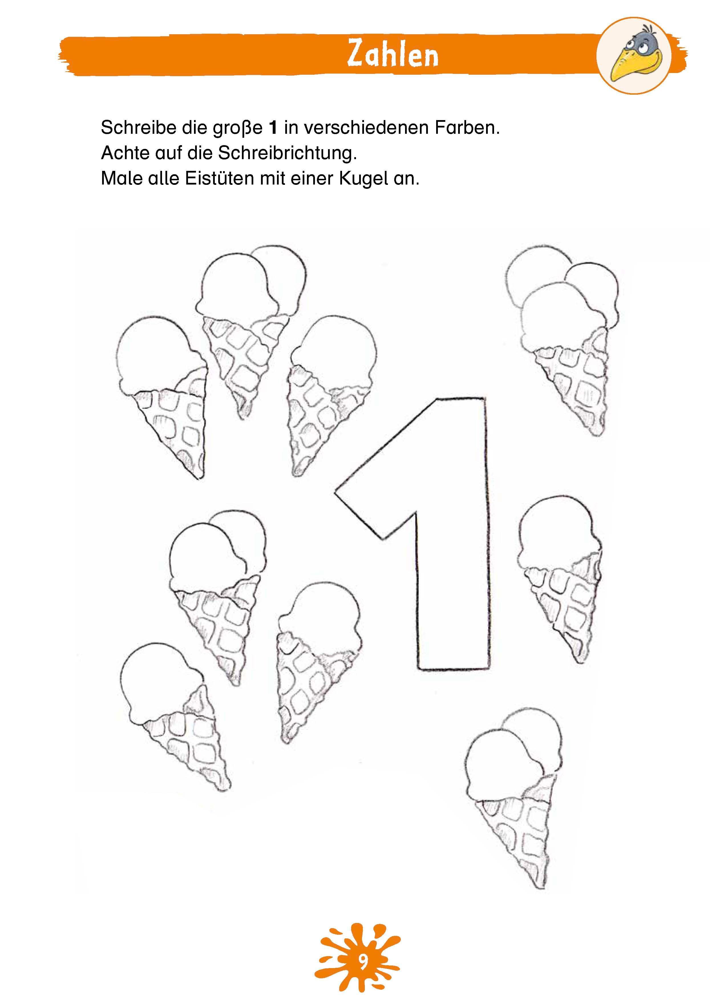 Beispielinhalt (Bild) Mein Vorschulblock mit Rabe Linus (3)