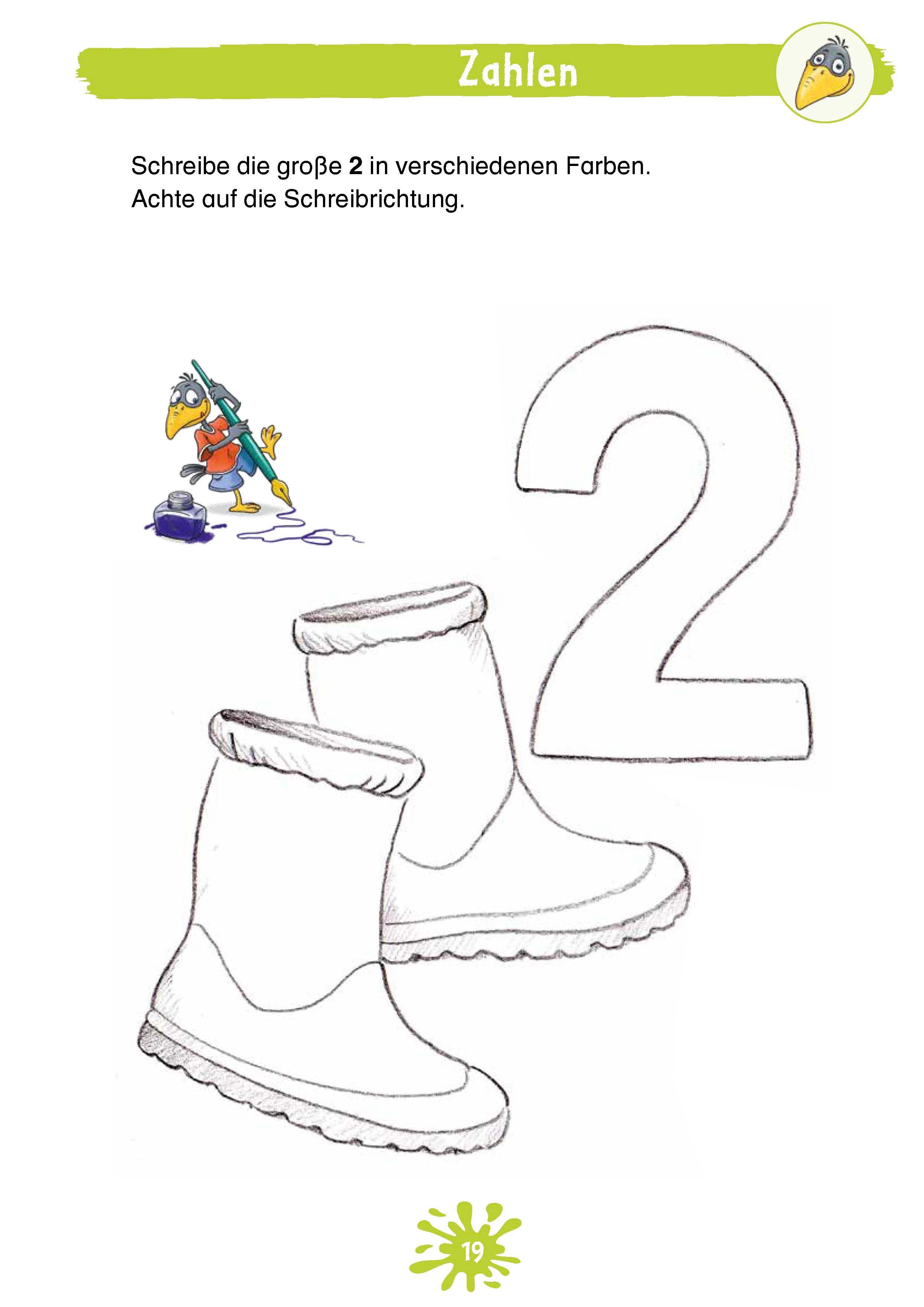 Beispielinhalt (Bild) Mein Vorschulblock mit Rabe Linus (3)