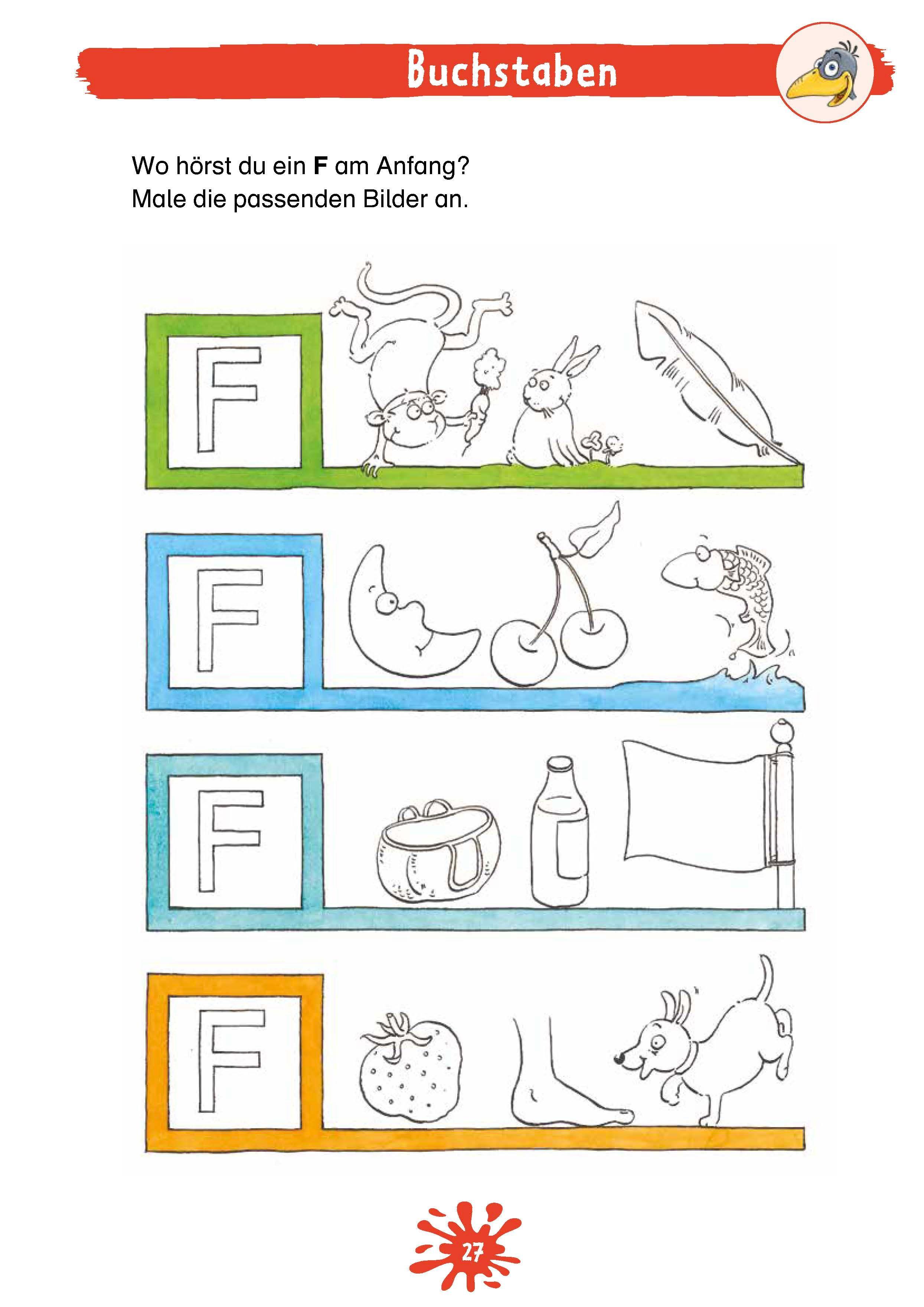 Beispielinhalt (Bild) Mein Vorschulblock mit Rabe Linus (3)