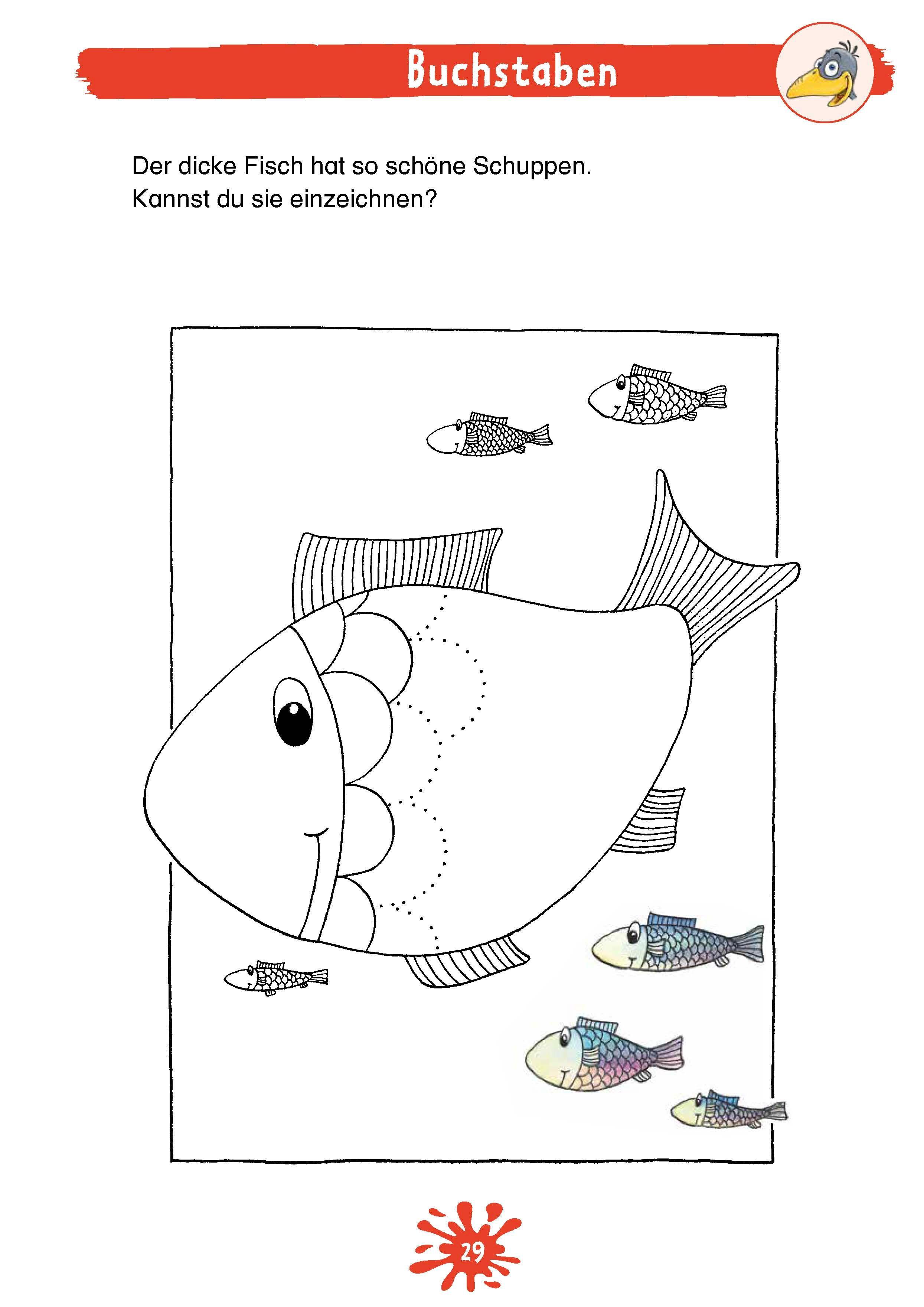 Beispielinhalt (Bild) Mein Vorschulblock mit Rabe Linus (3)