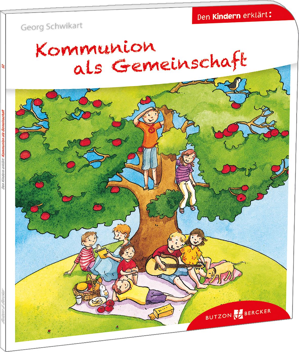 Vorderes Coverbild Kommunion als Gemeinschaft den Kindern erklärt
