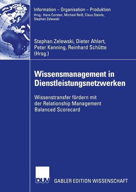 Vorderes Coverbild Wissensmanagement in Dienstleistungsnetzwerken