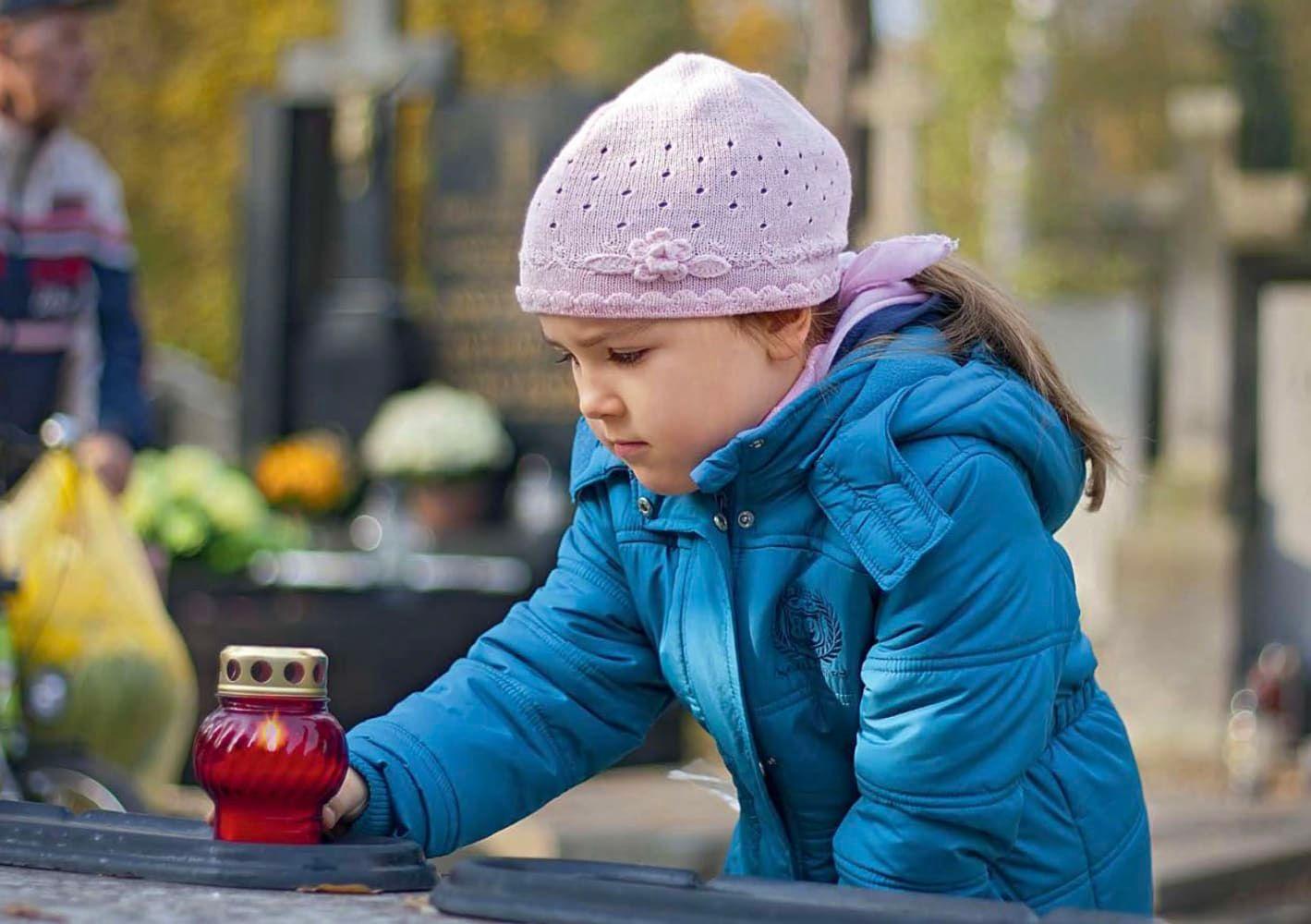 Beispielinhalt (Bild) Mit Kindern über Abschied, Verlust und Tod sprechen