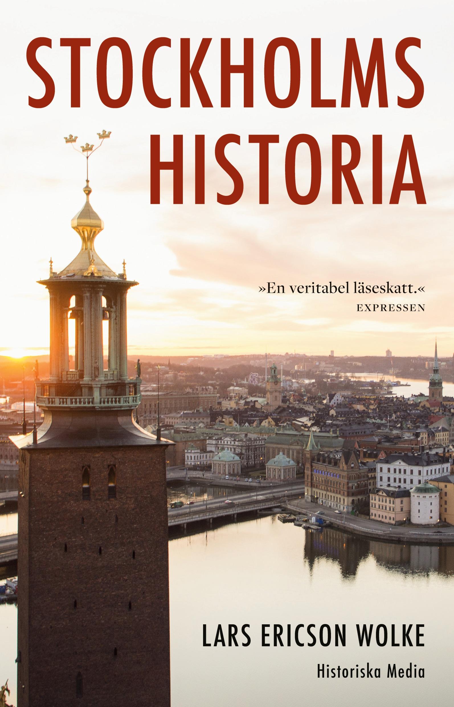 Vorderes Coverbild Stockholms historia