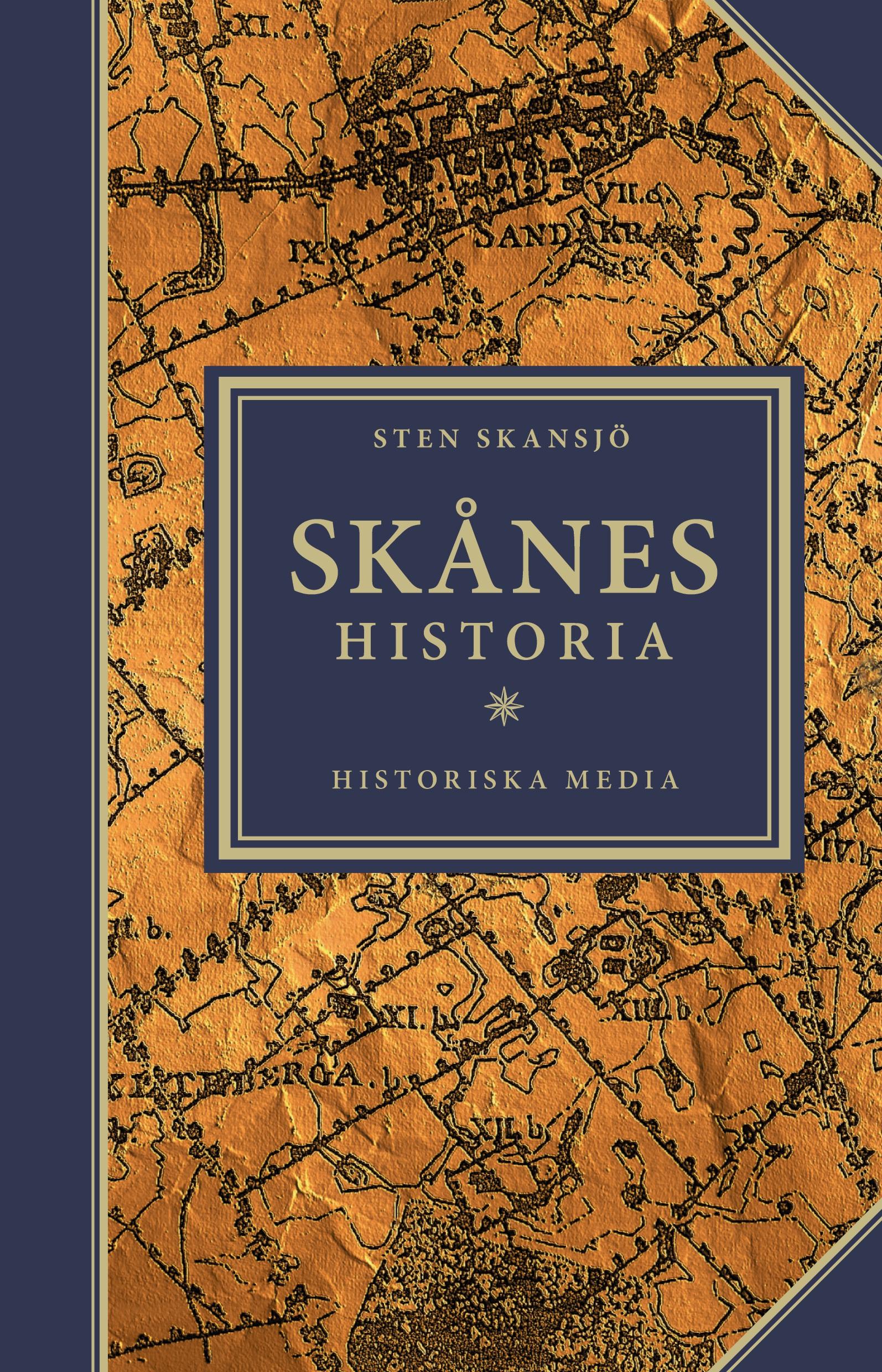 Vorderes Coverbild Skånes historia