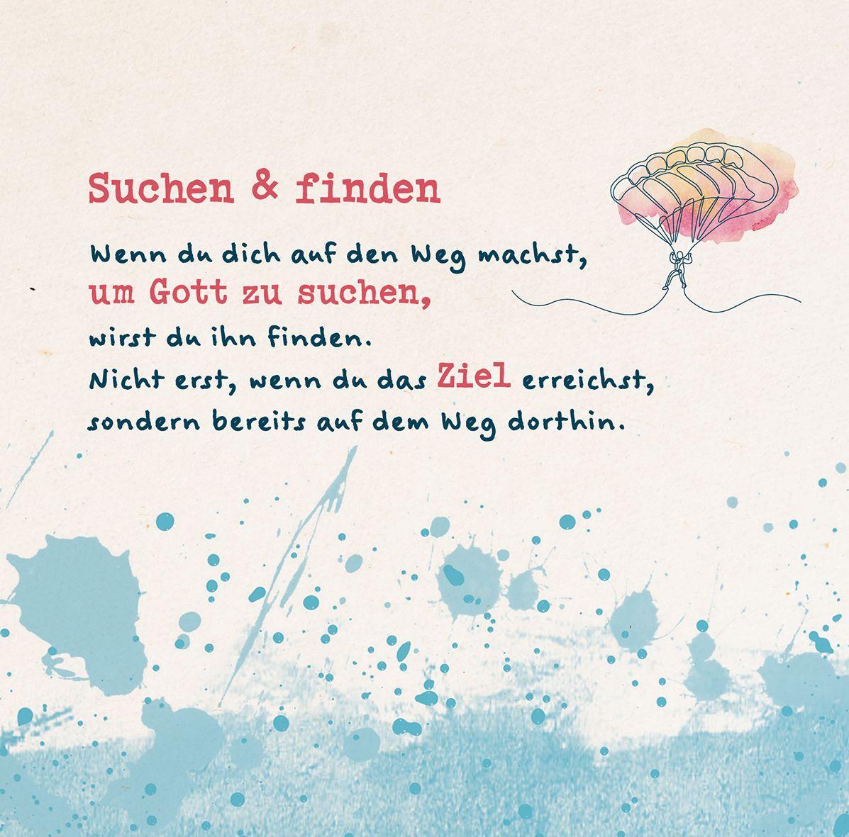 Beispielinhalt (Bild) Gott, den ich suche