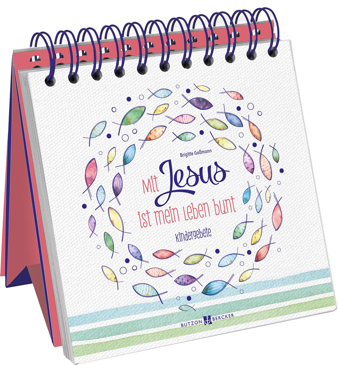 Vorderes Coverbild Mit Jesus ist mein Leben bunt