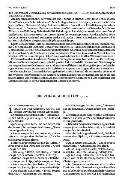 Beispielinhalt (Bild) Die Bibel für Ministrantinnen und Ministranten