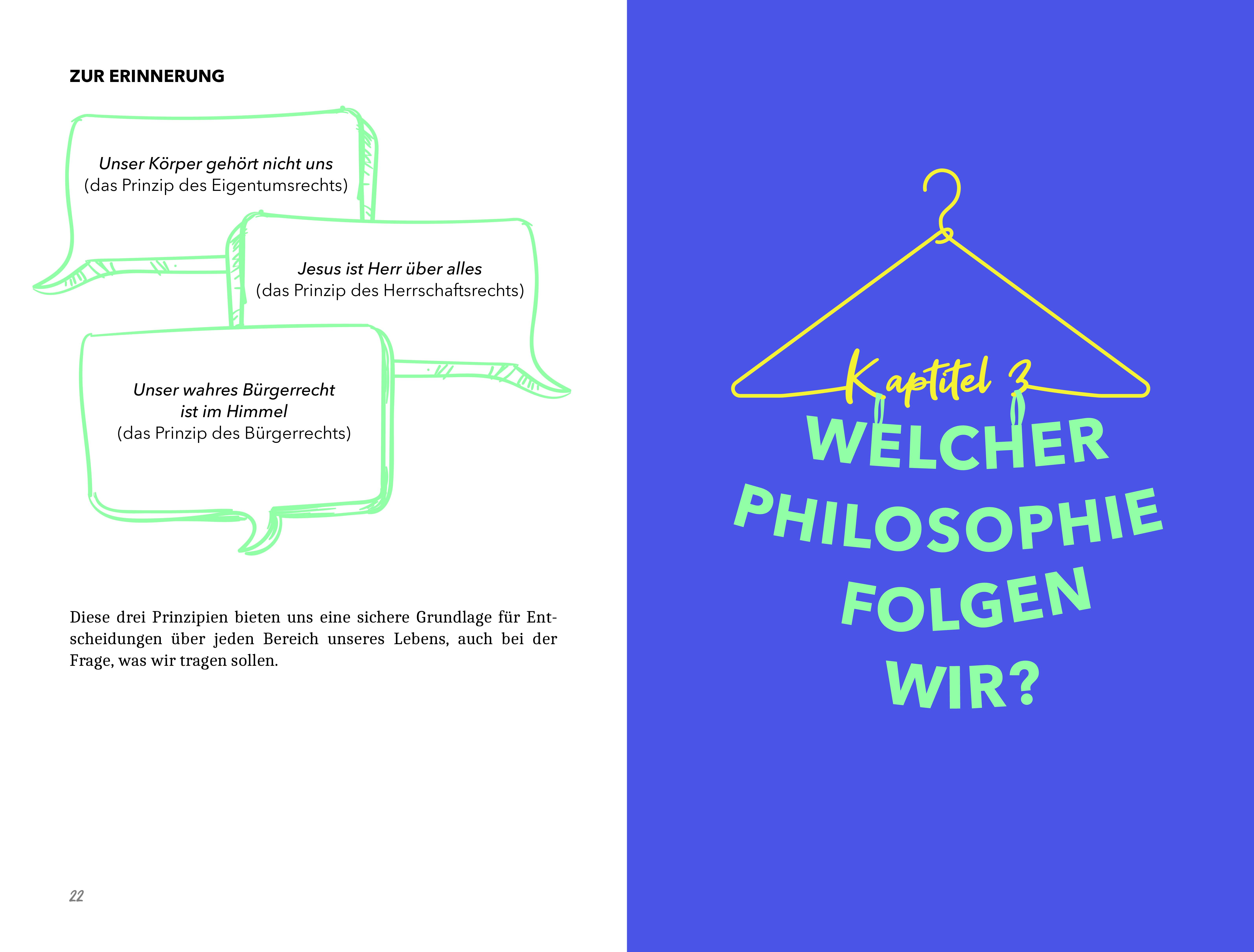 Beispielinhalt (Bild) Ist es für Gott eine Frage, was ich trage?