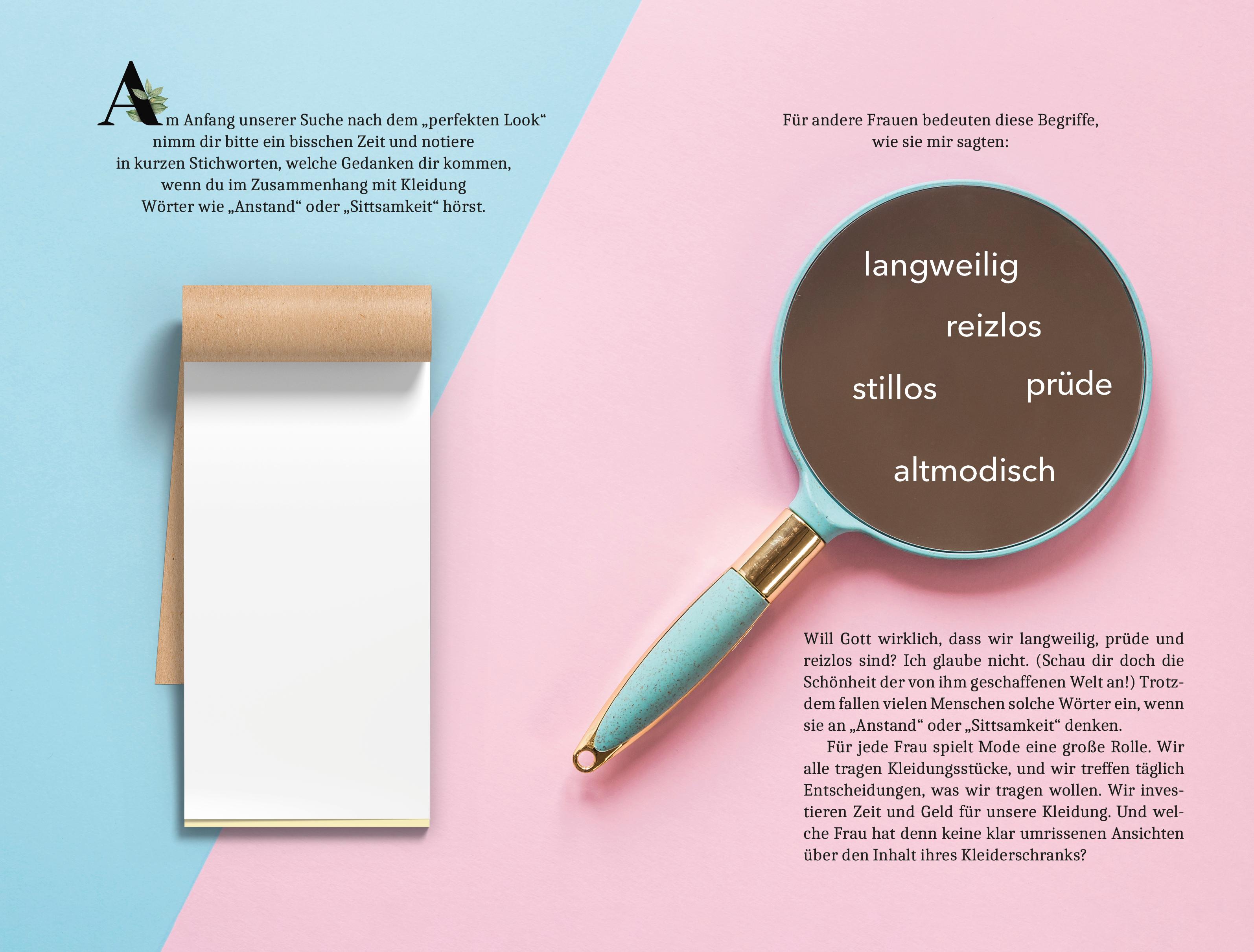 Beispielinhalt (Bild) Ist es für Gott eine Frage, was ich trage?