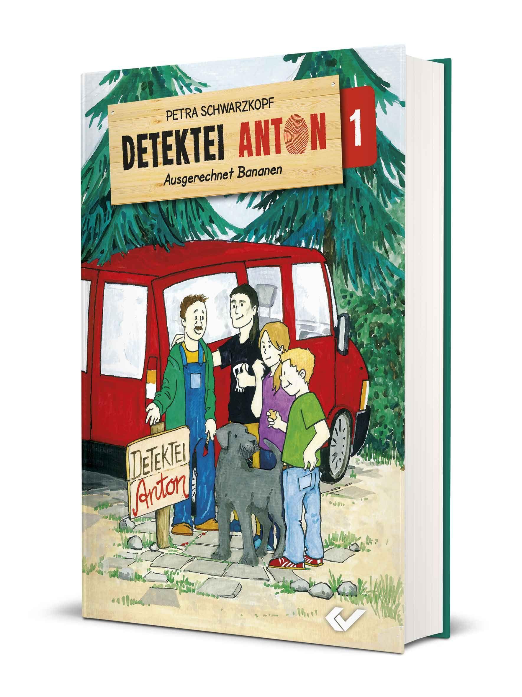 Vorderes Coverbild Detektei Anton: Ausgerechnet Bananen