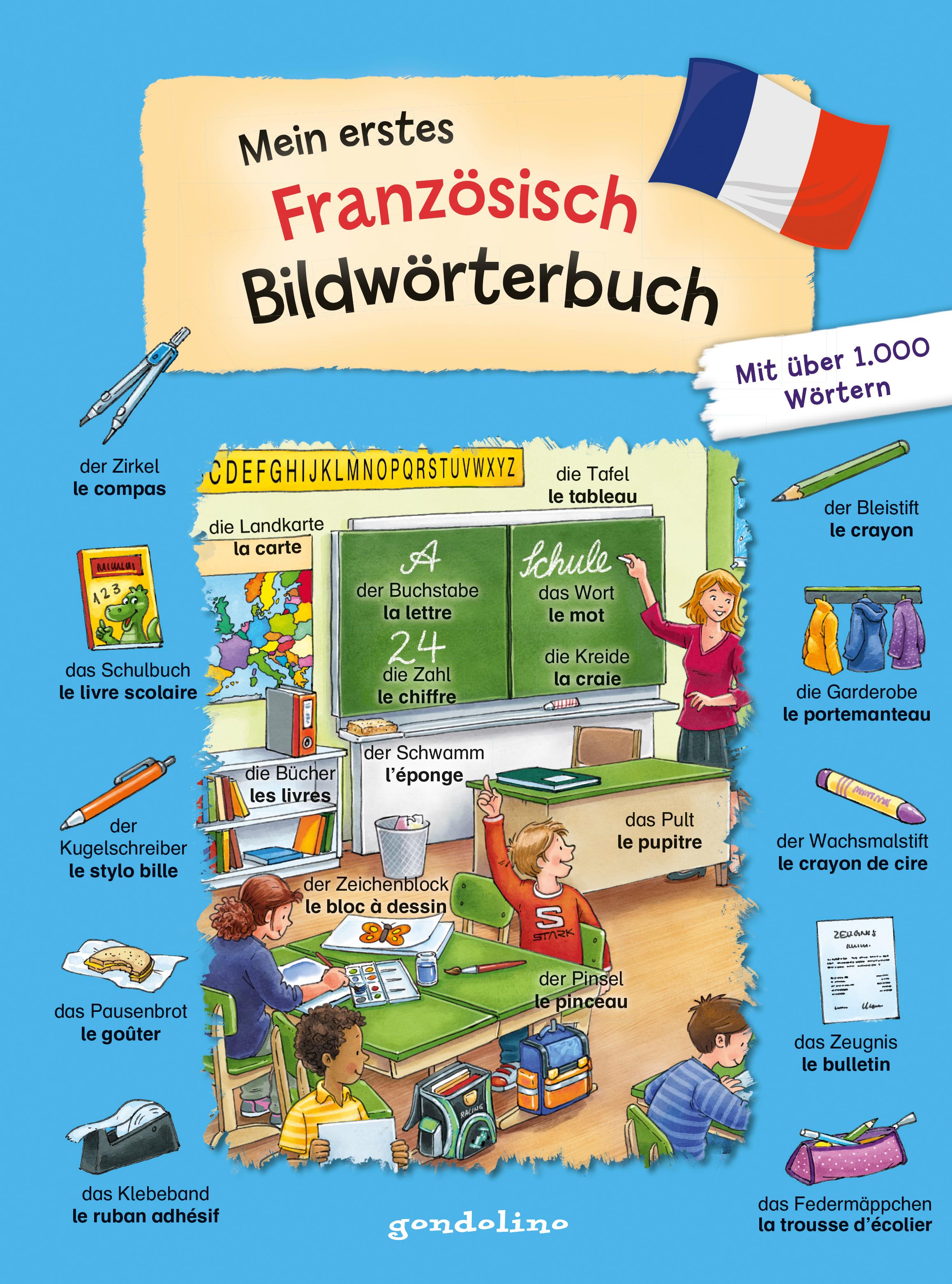 Vorderes Coverbild Mein erstes Französisch Bildwörterbuch