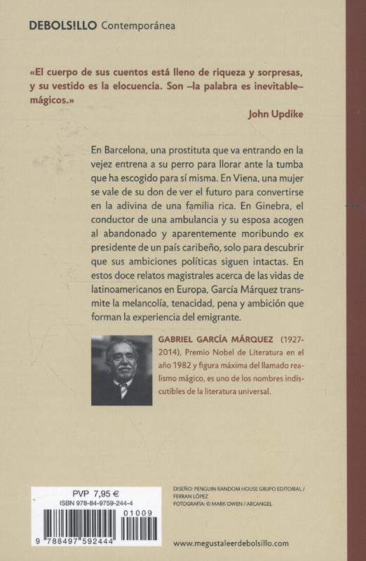 Rückseitencover Doce Cuentos Peregrinos