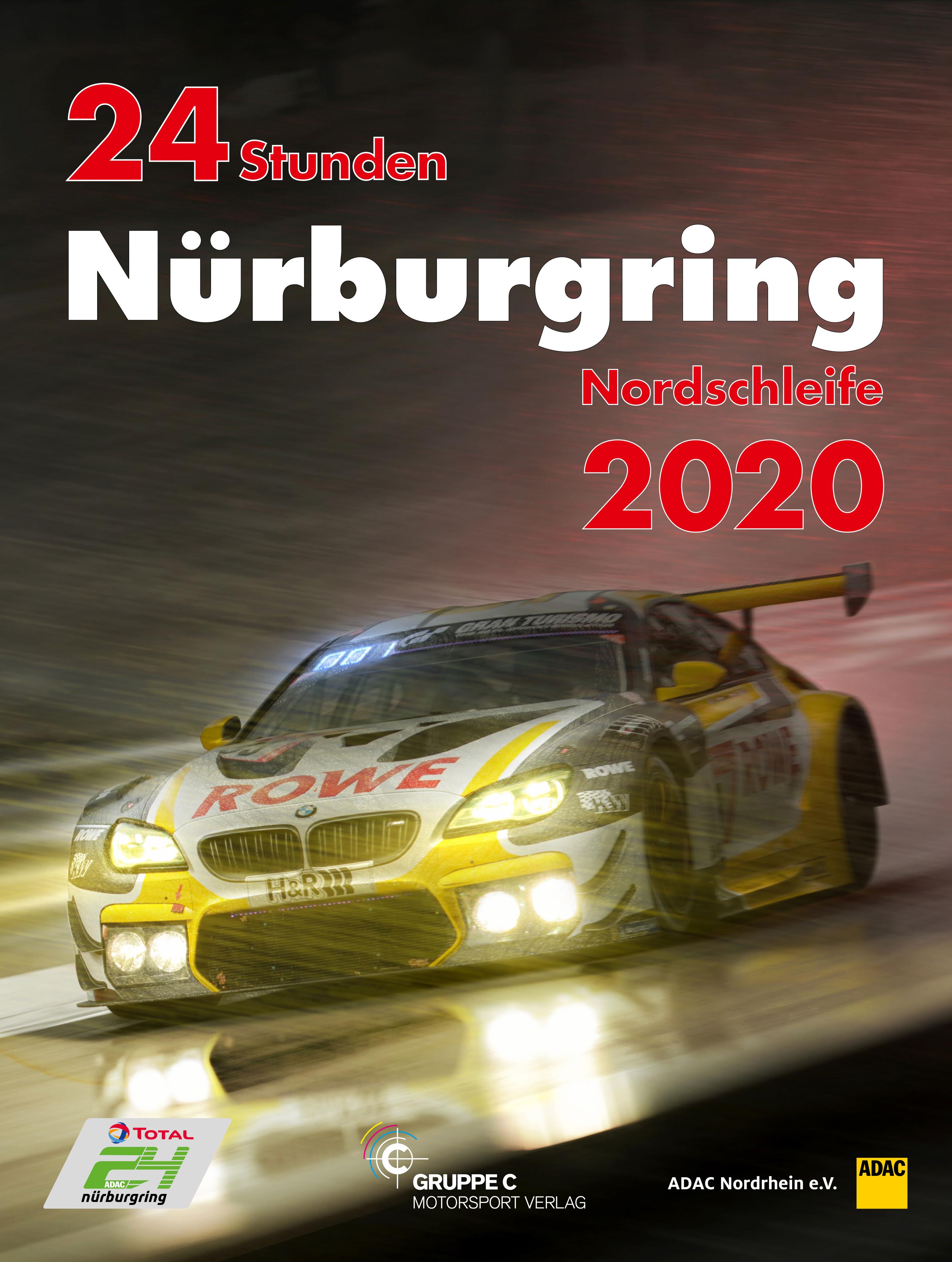 Vorderes Coverbild 24 Stunden Nürburgring Nordschleife 2020