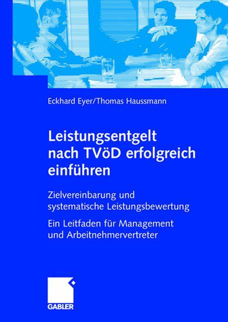 Vorderes Coverbild Leistungsentgelt nach TVÖD erfolgreich einführen