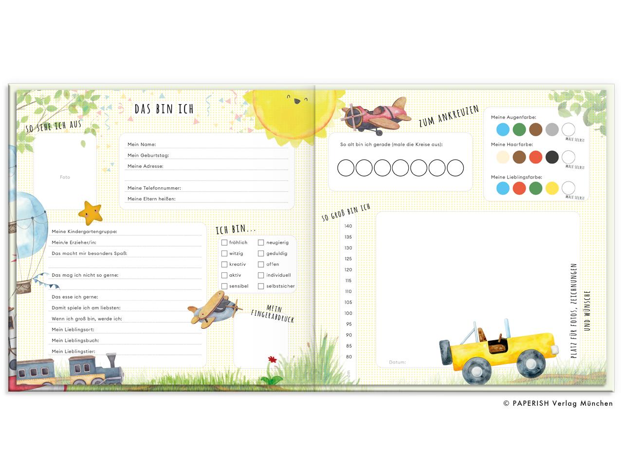 Beispielinhalt (Bild) Kindergartenfreunde - FAHRZEUGE