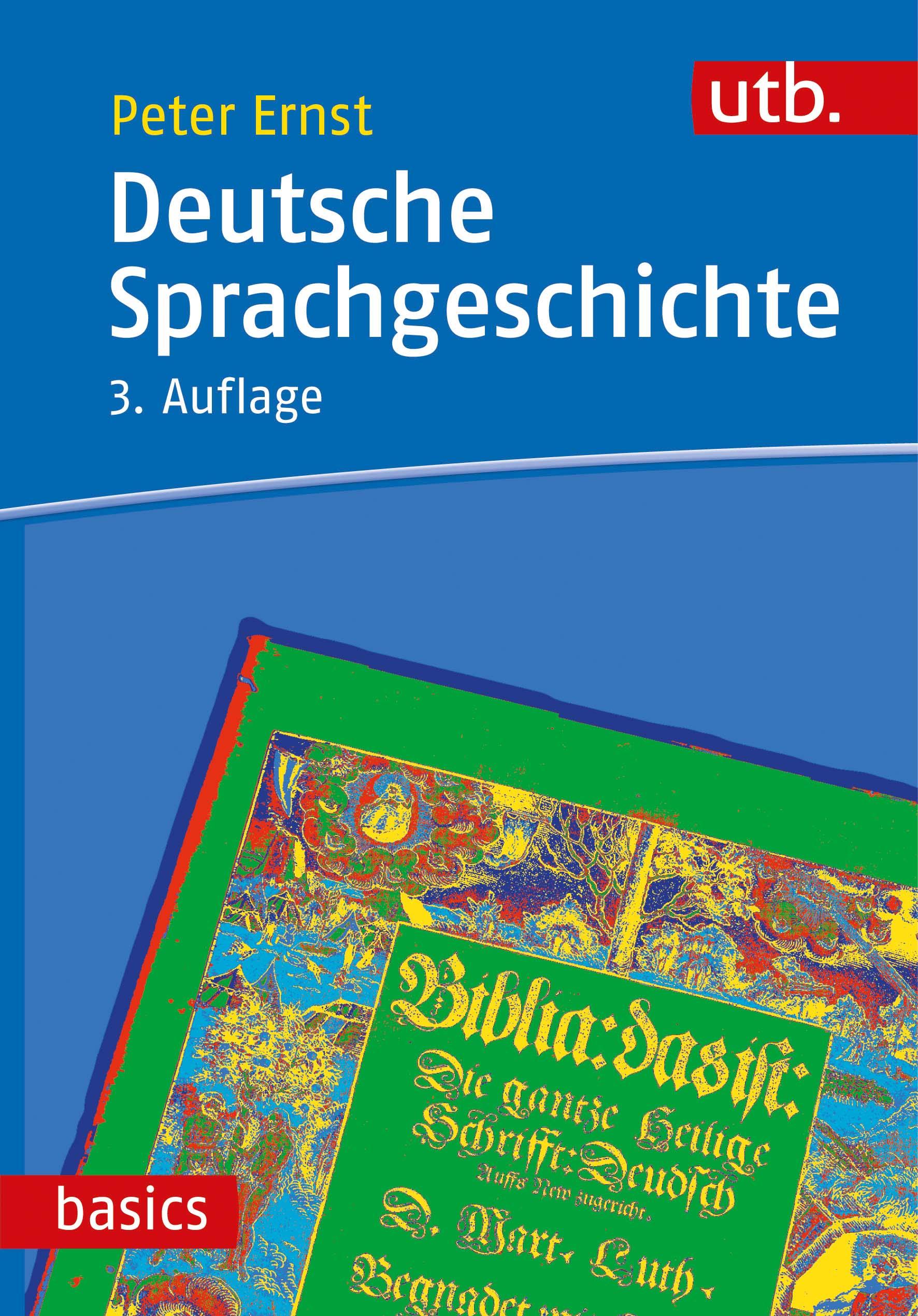 Vorderes Coverbild Deutsche Sprachgeschichte